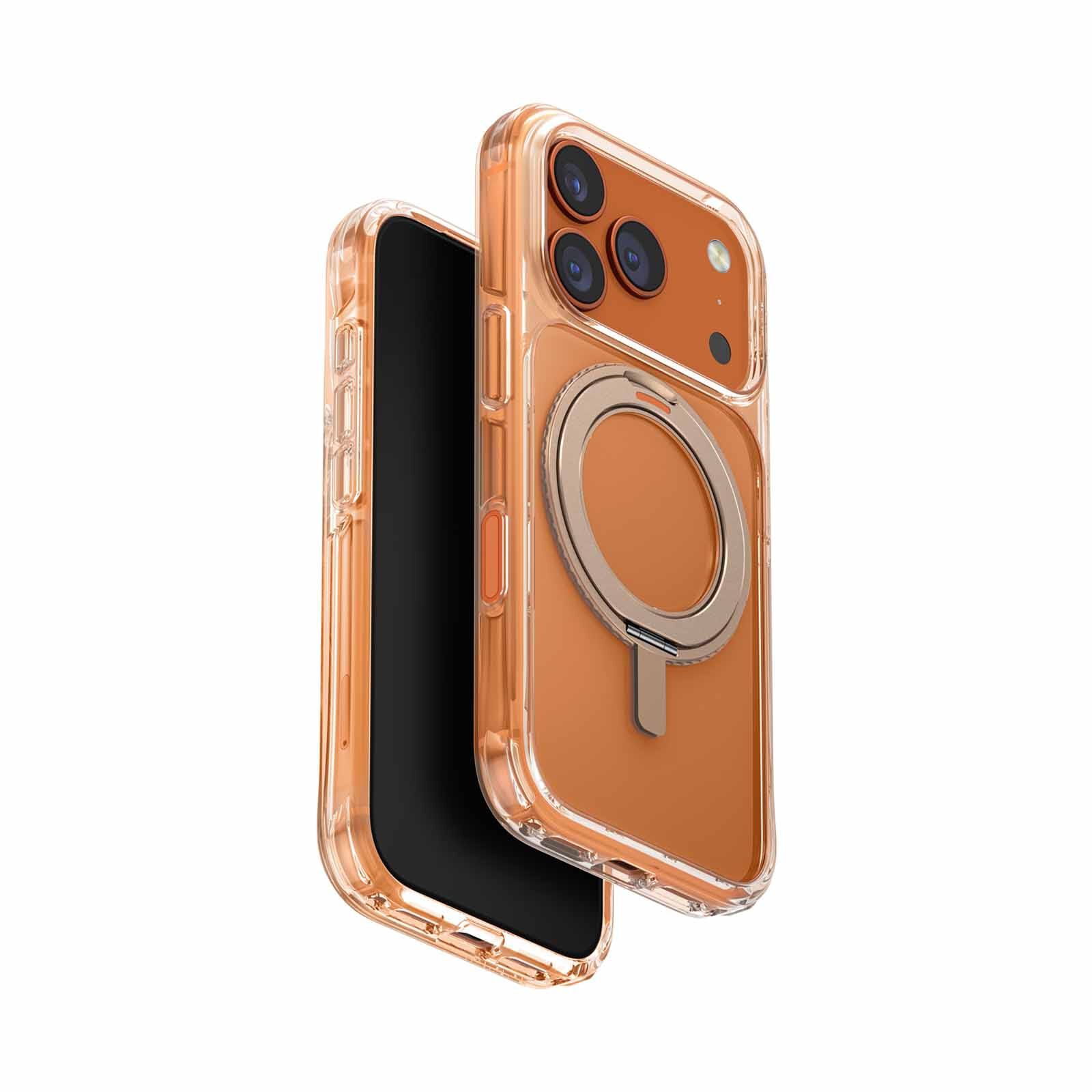 UNIQ Hybrid Iphone 17 Pro (2025) 6.3 Swivix With 360 Rotating Kickstand - Taupe Gold UNIQ-IP6.3P(2025)-SWVTGLD-image null