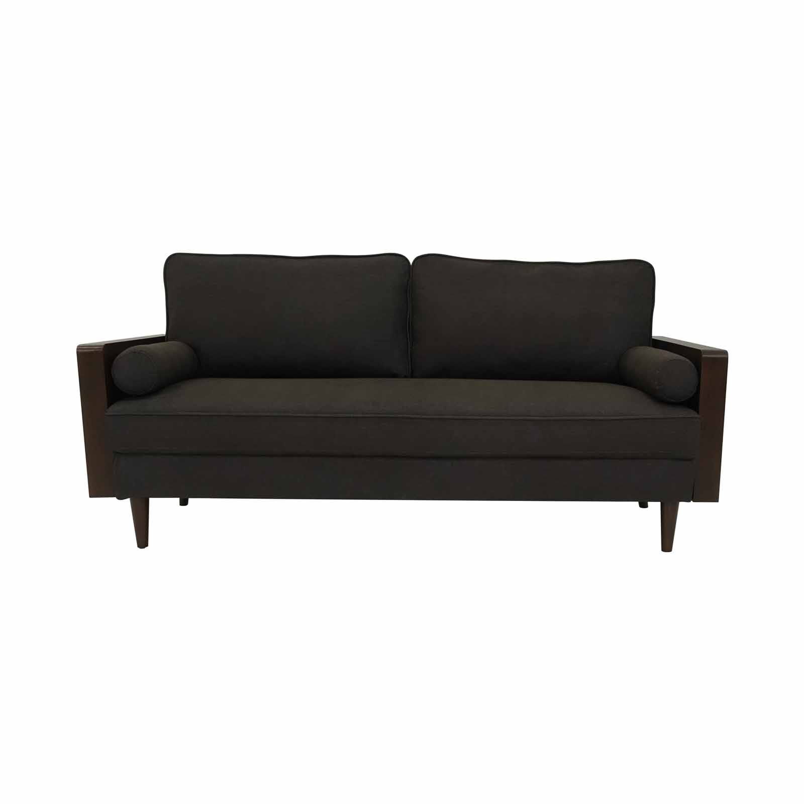 MUZE 3 Seater Sofa (fab) Cocoa BRIDGET-image 6