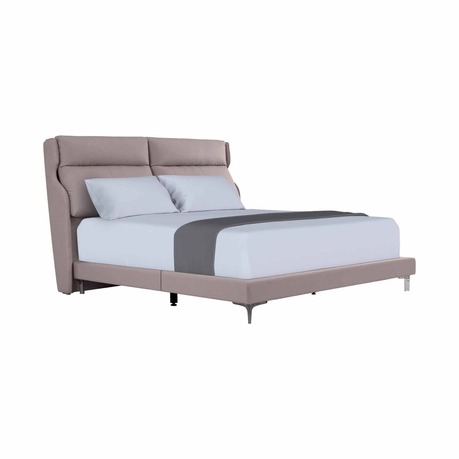MAXCOIL King Size Bed Frame HOPKIN HEADBOARD WITH DIVAN 5 INCHES /8 INCHES-image 2