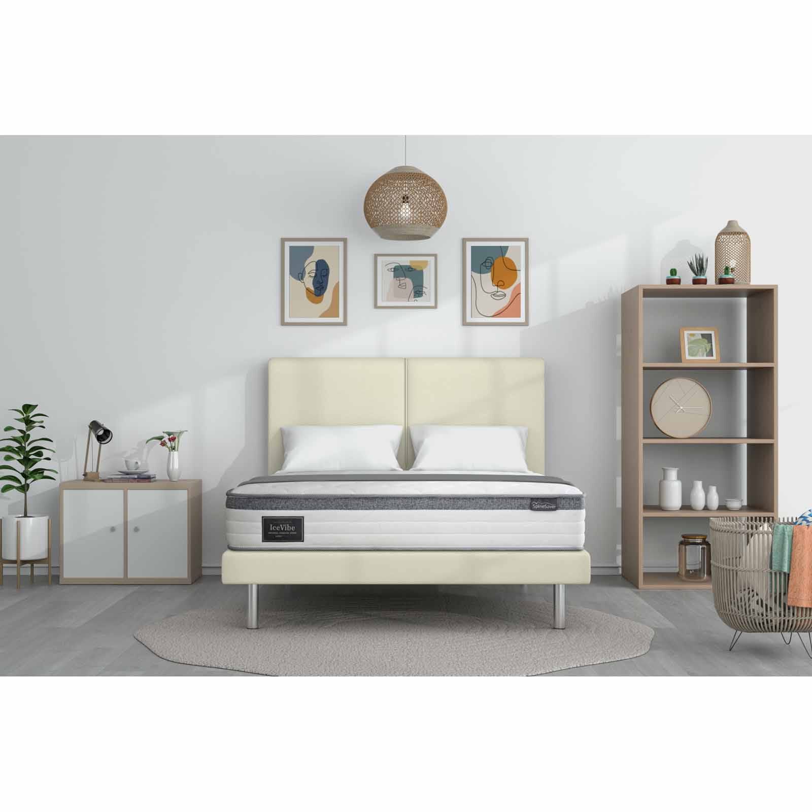 SPINESAVER Single Size Mattress + Bedframe ICEVIBE-image 4