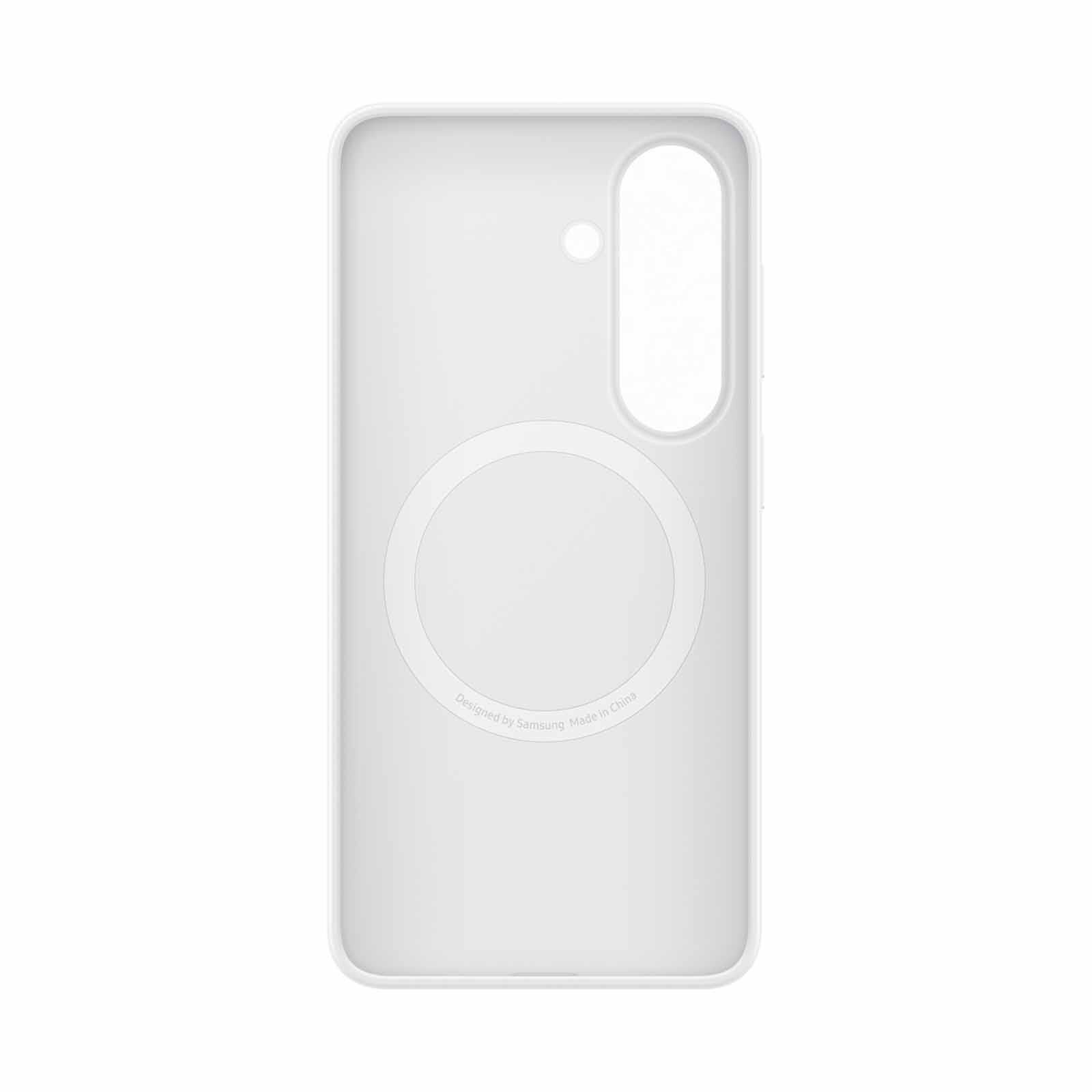 SAMSUNG Galaxy S26 Silicone Magnet Case White EF-ES942CWEGWW-image 2