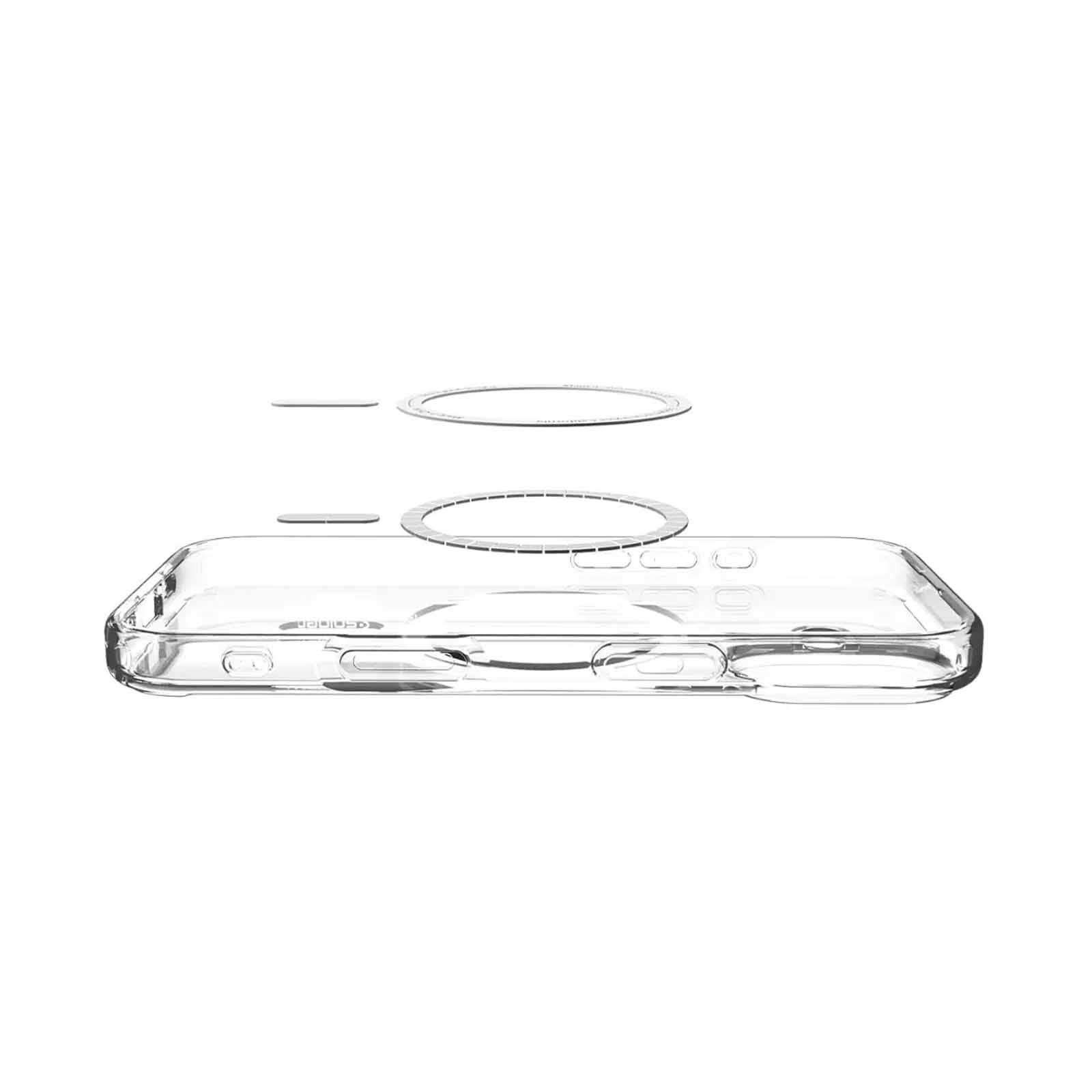 SPIGEN Iphone 17 Ultra Hybrid Magfit Clear White ACS10380-image 2