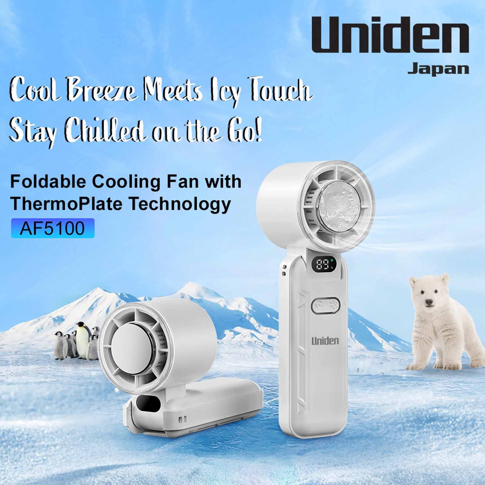 UNIDEN Foldable Cooling Fan (japan) - Blue AF5100 BL-image 7