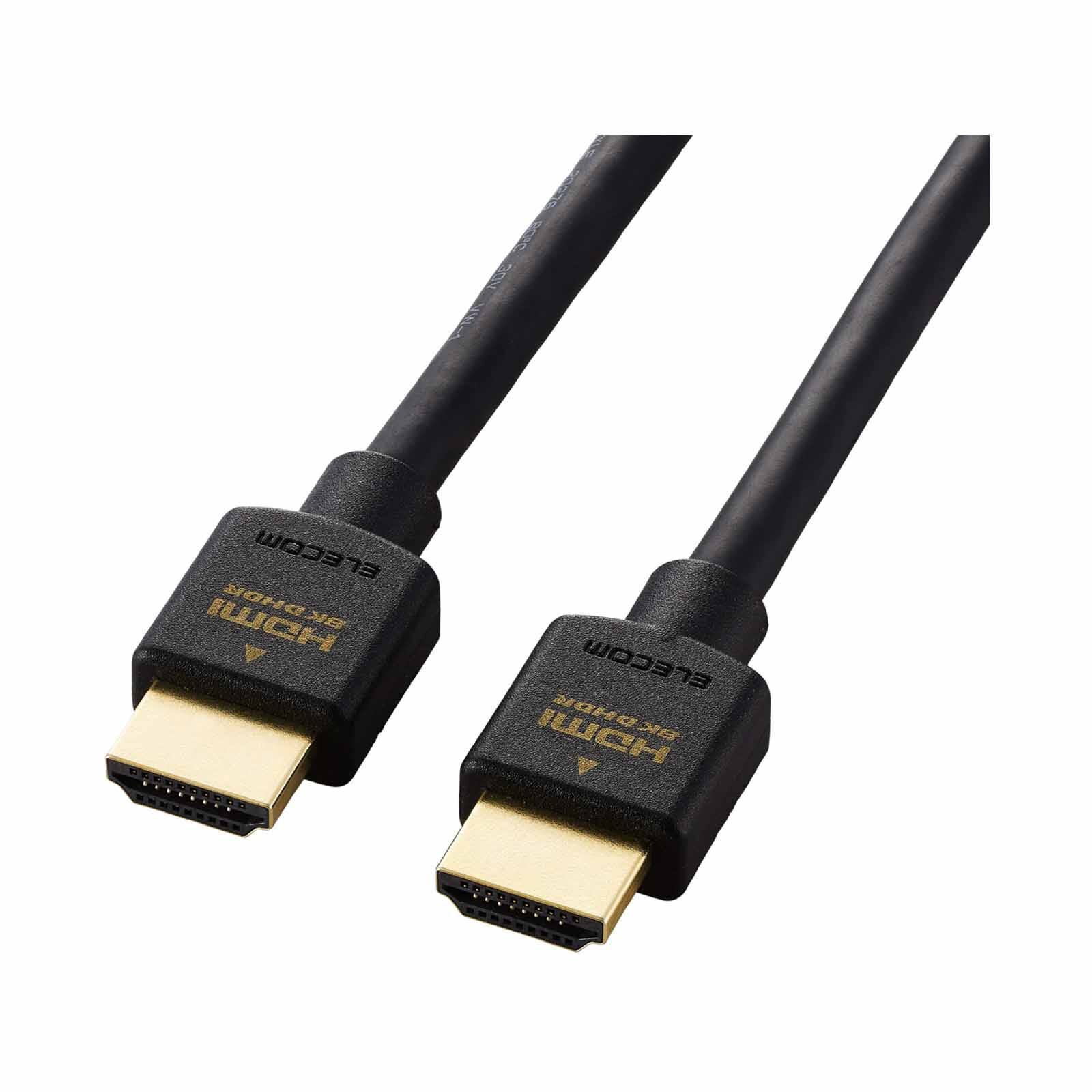 ELECOM Hdmi Cable Ver 2.1 8k Uhdr 2.0m Blk DH-HD21E20BK2-image 3