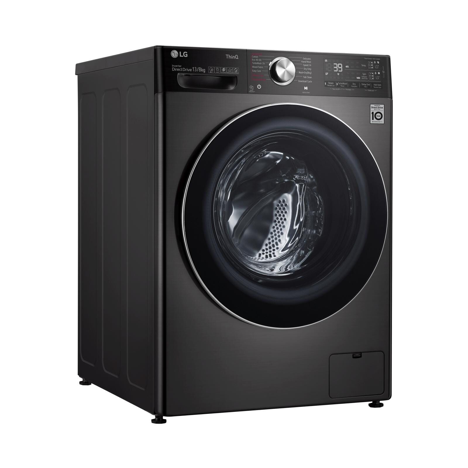 LG Front Load Washer And Dryer (13kg/8kg) FV1413H2BA-image 10