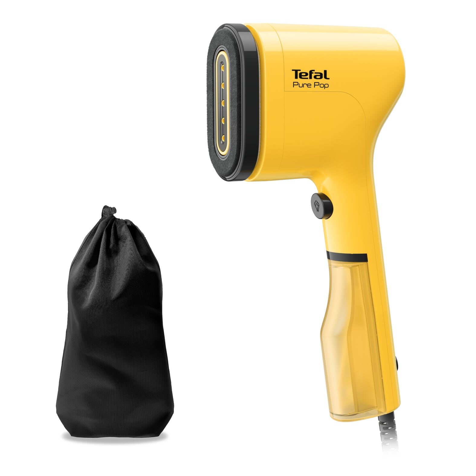TEFAL Pure Pop Handheld Garment Steamer - Yellow DT2026-image 1