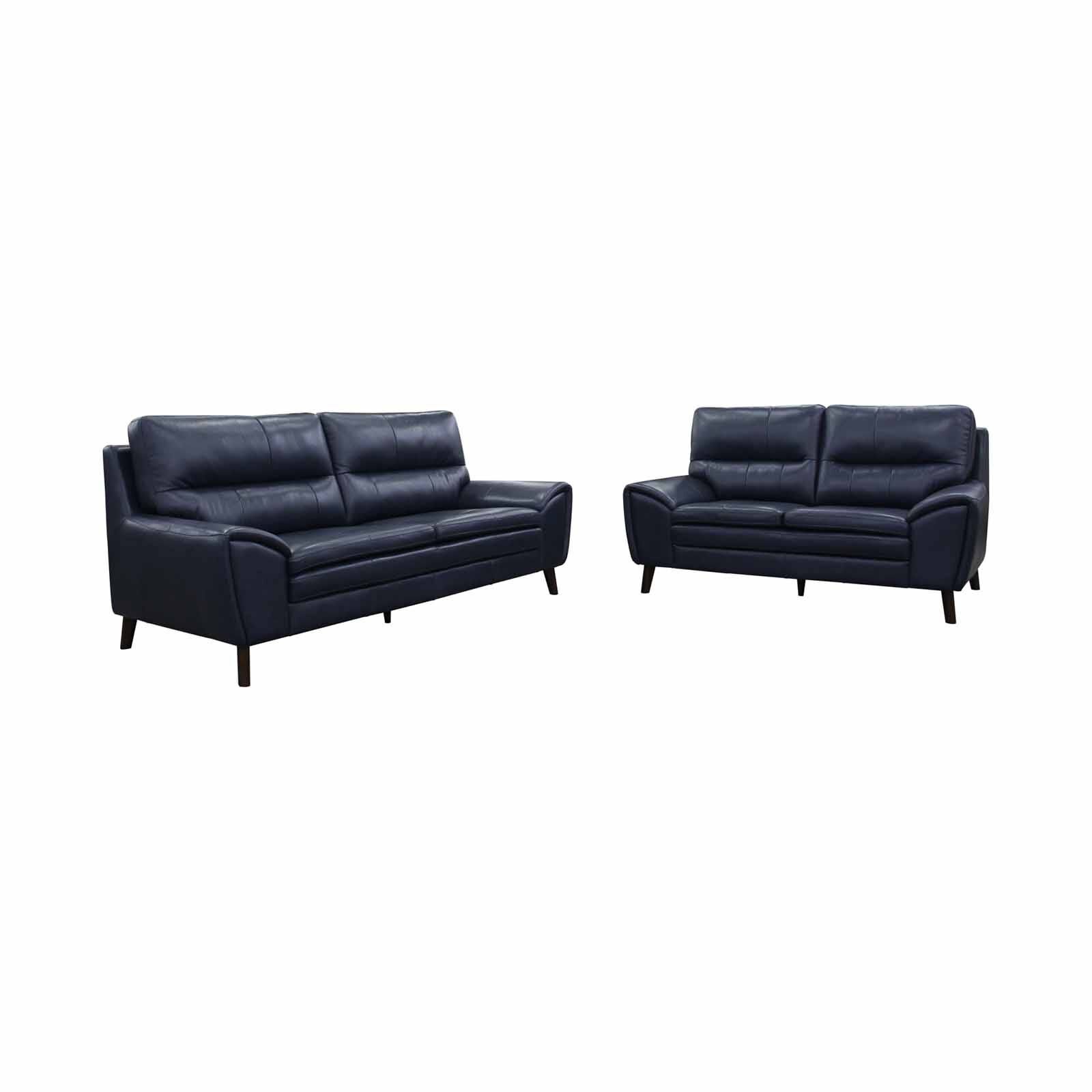 SOLOTTI 3+2 Seater (hl) Charcoal Half Leather CARLOTTA-image null