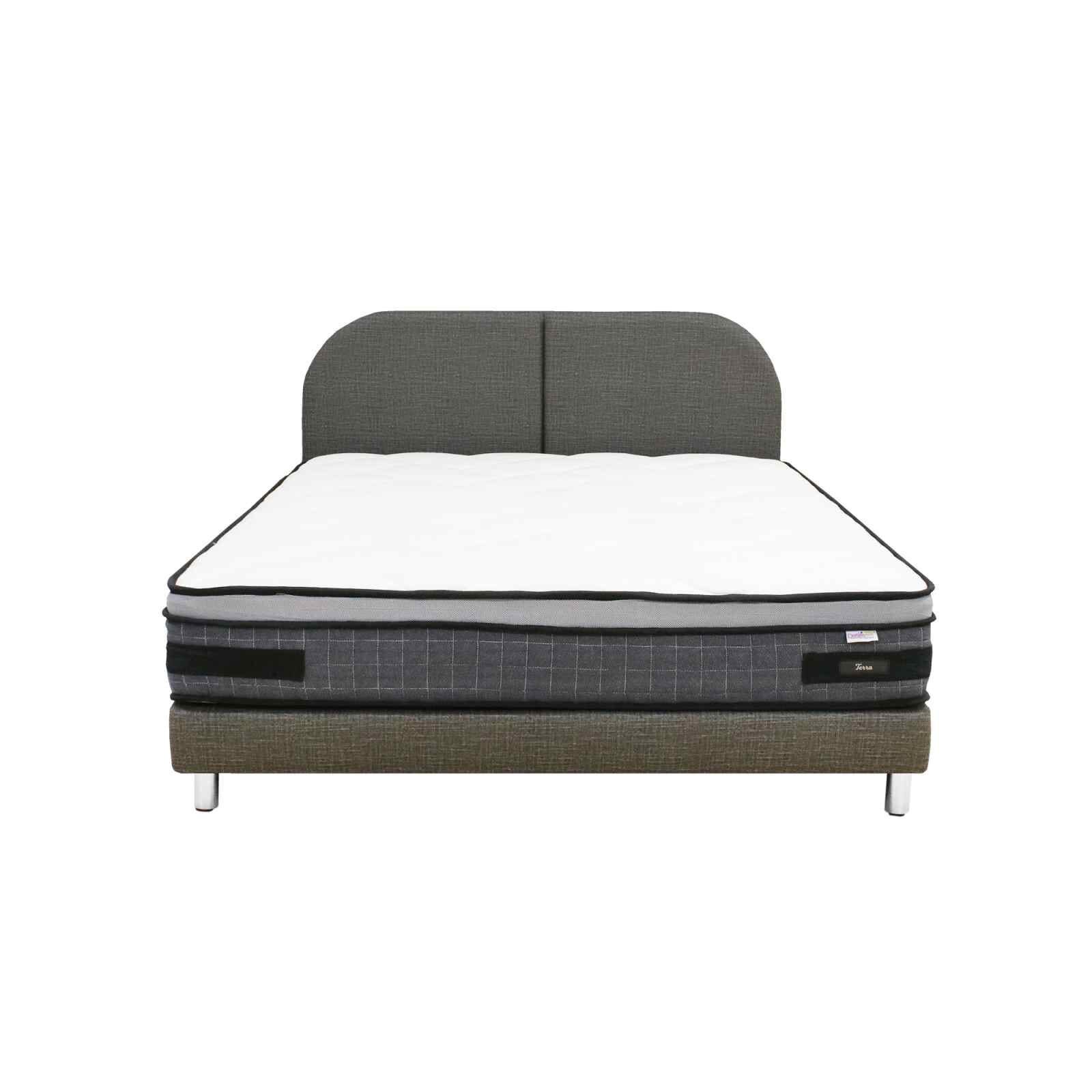 DREAMSTER Super Single Size Mattress + Oscar Bedframe Pkg Deal TERRA-image 1