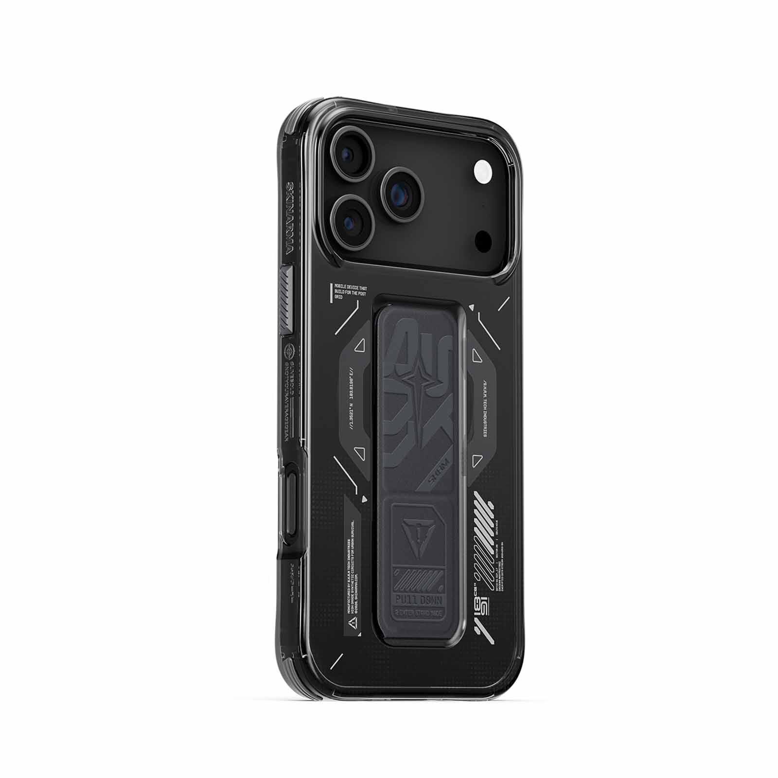 SKINARMA Iphone 17 Pro Max (2025) 6.9" Helio (mag-charge + Grip-stand) SK-2025IPP6.9-HELIO-GRA-image 2