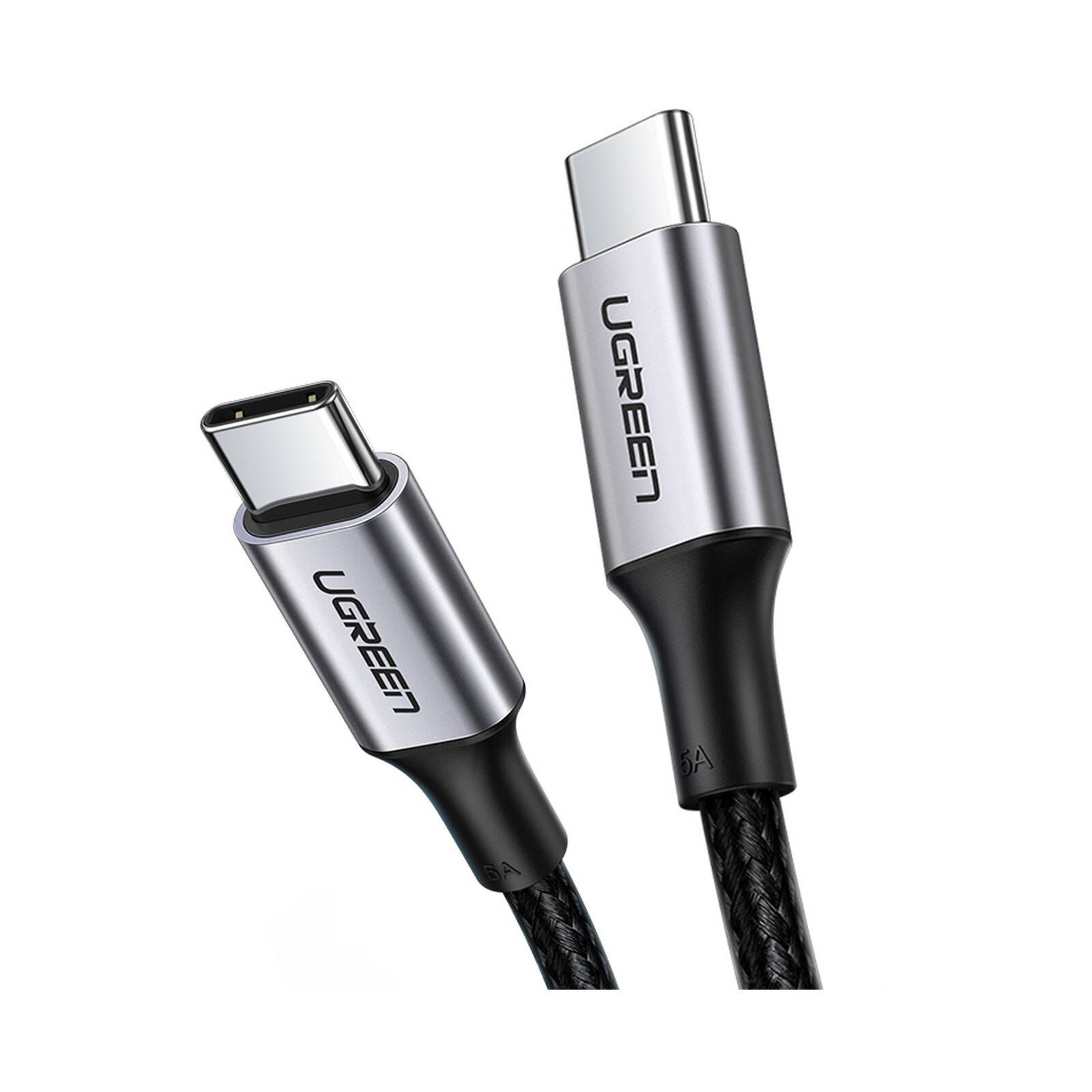 UGREEN Us316 Usb-c To Usb-c 3m Black 100w Data Cable (braided) 90120-image 3