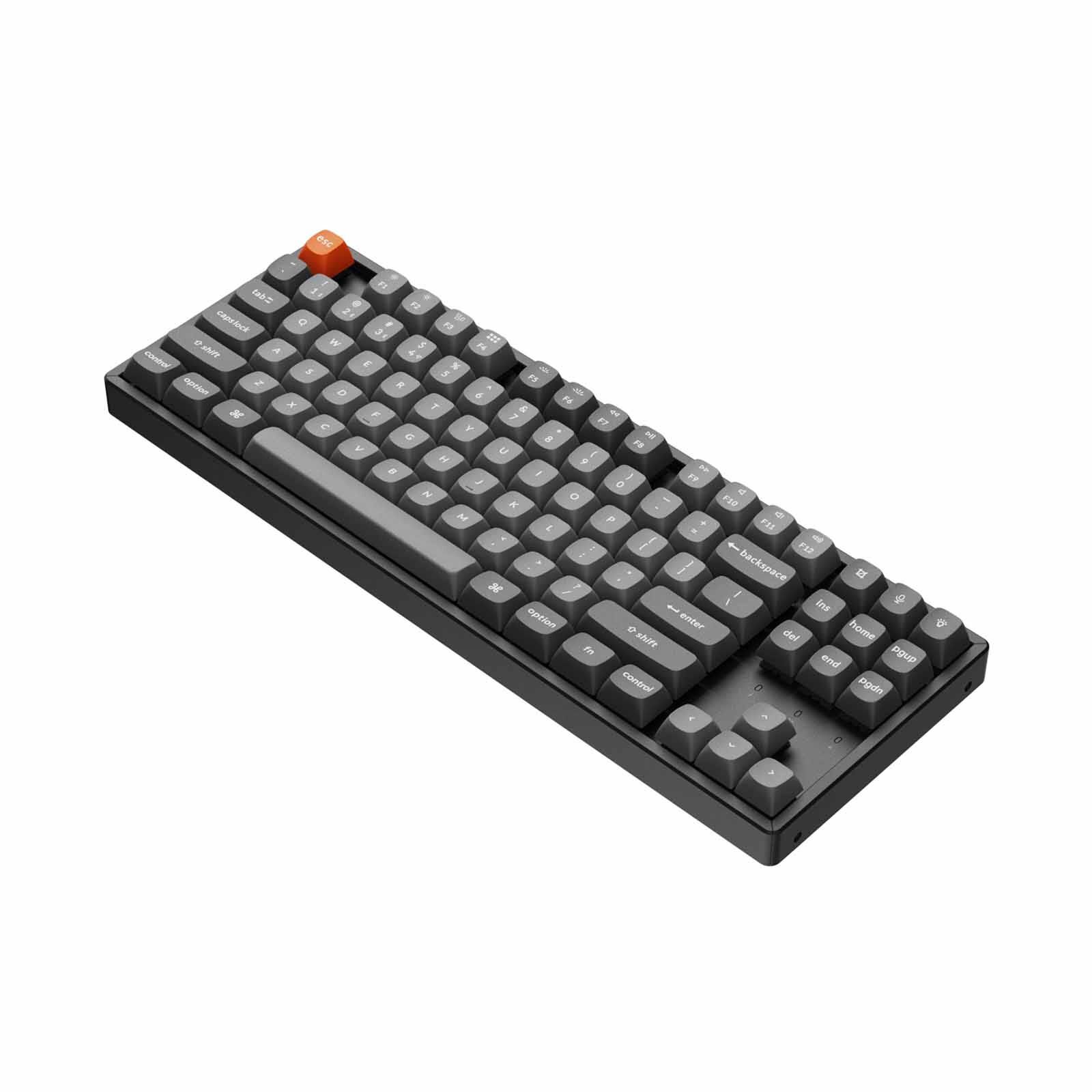KEYCHRON K8 Max Tenkeyless Wireless Mechanical Keyboard, 80% Tkl 87 Key, Black Full Assembled, Brown Switch, KYCN-K8M-J3-image 4