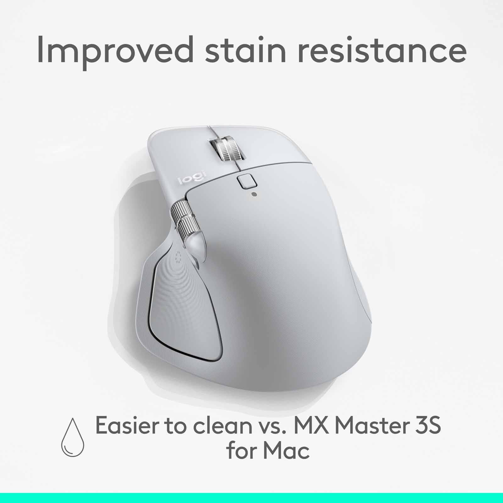 LOGITECH Mx Master 4 For Mac White Silver 910-007578-image 2
