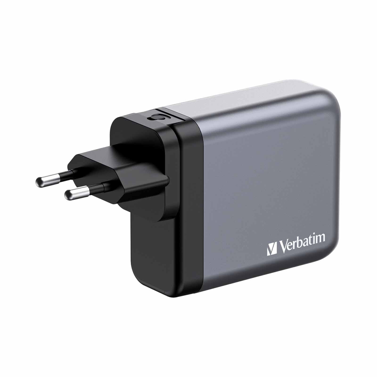 VERBATIM Gan Charger 4 Port 140w Usb A/c (eu/uk/us) VM32203-image 4