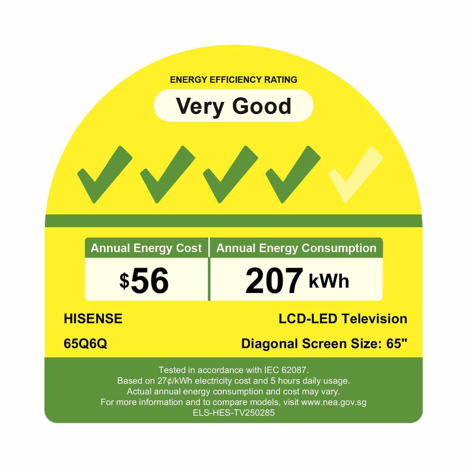 HISENSE 65 In Qled Ai Tv HS65Q6Q-image 3