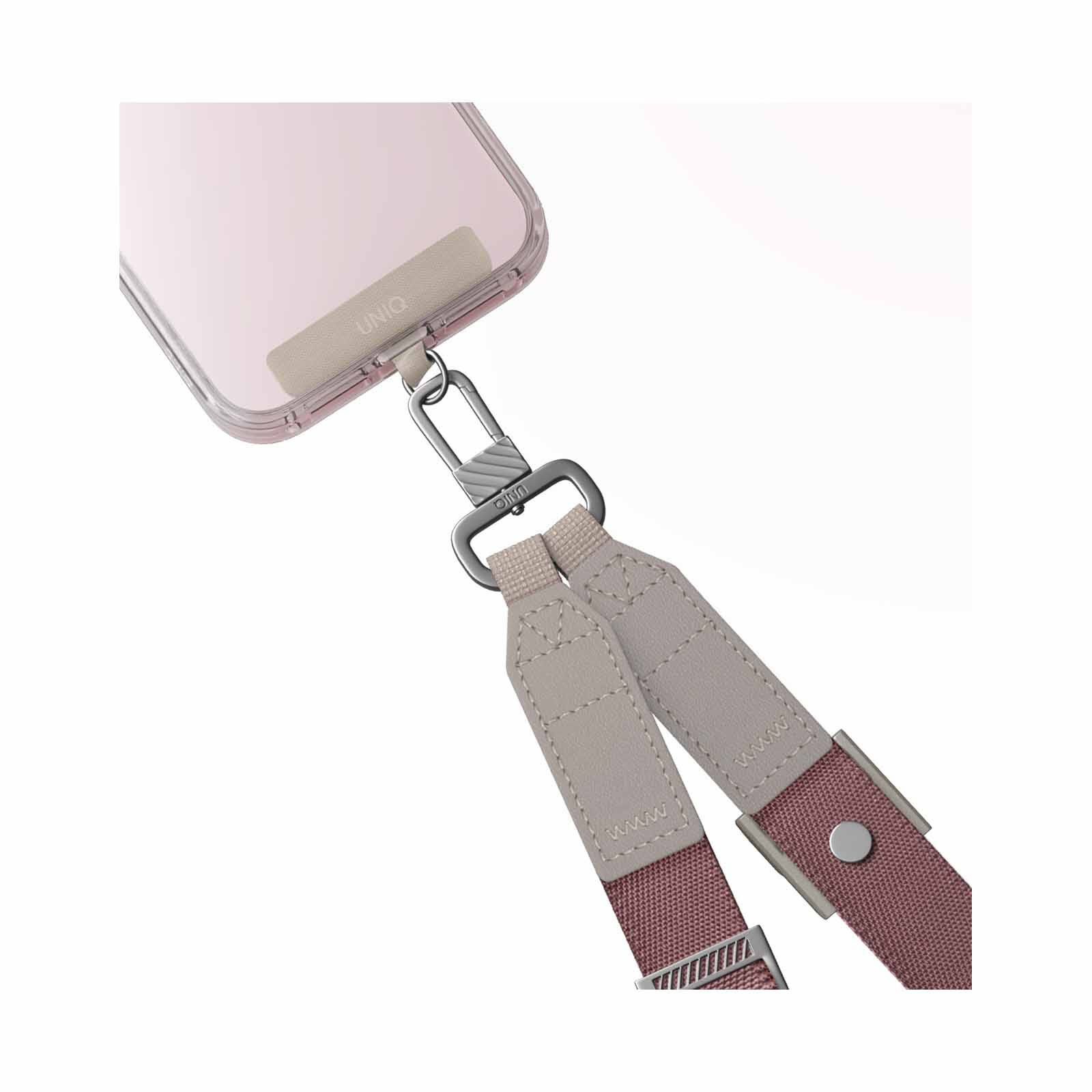UNIQ Vista 2-in-1 Lanyard And Hand Strap - Light Burgundy (light Burgundy) UNIQ-VISTA2IN1-LBGUNDY-image 4