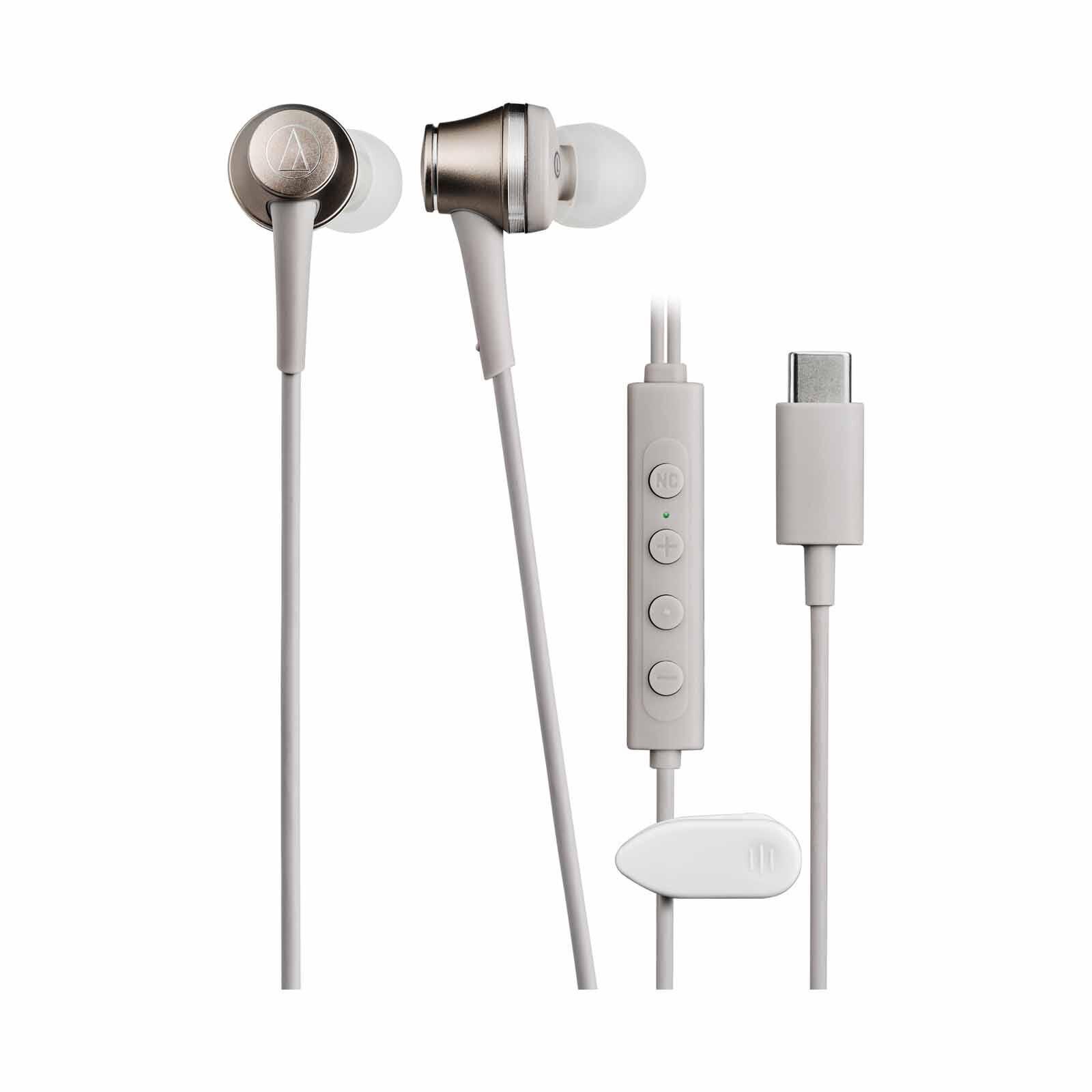 AUDIO TECH Hybrid Nc In-ear Hp W/usb-c ATH-CKD7NC BG-image 1