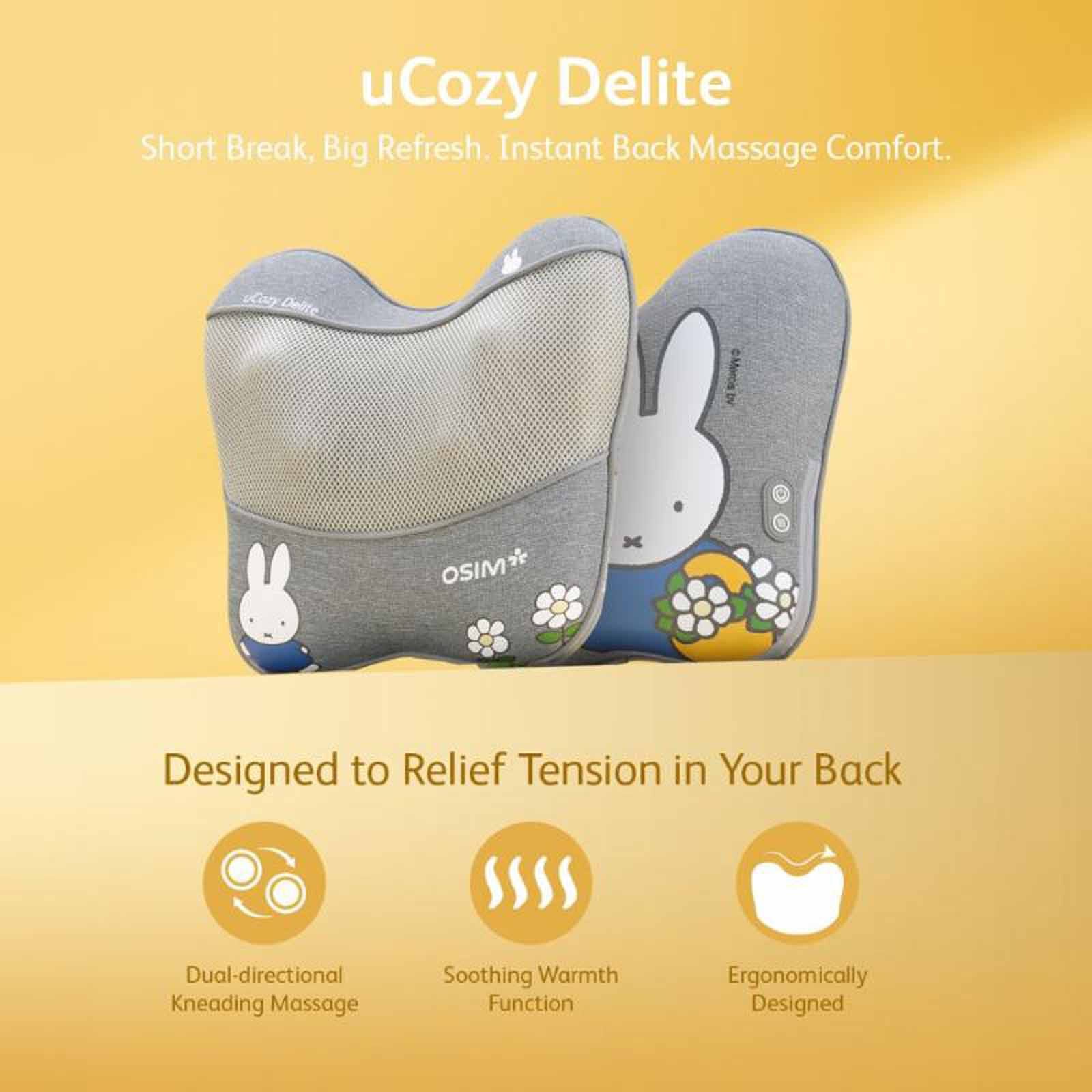 OSIM Ucozy Delite (miffy Feel Good Series) Upper Body Massager OS2240-image 8