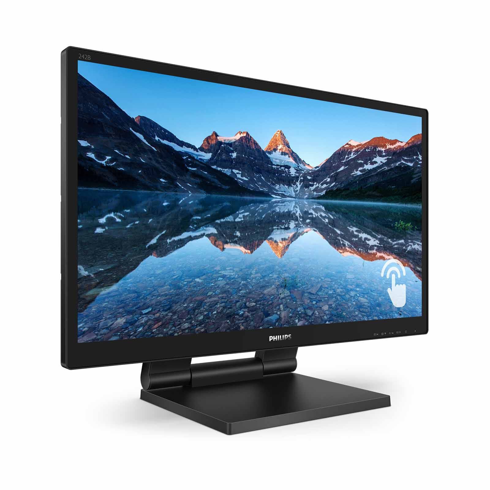 PHILIPS 23.8 Inch Ips Fhd 10 Points Touch Monitor PHI-242B9T-image 2