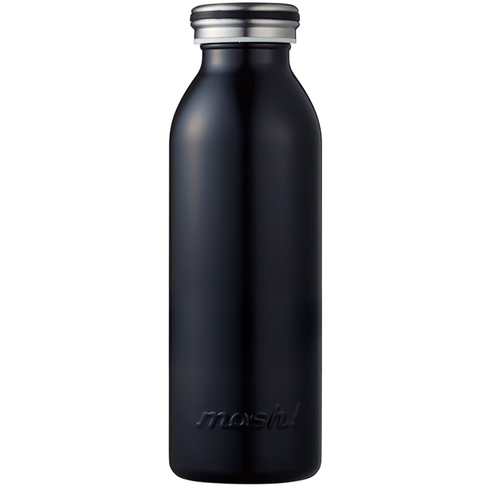 MOSH Stainless Steel Bottle 450ml - Black DMMB450BK-image null