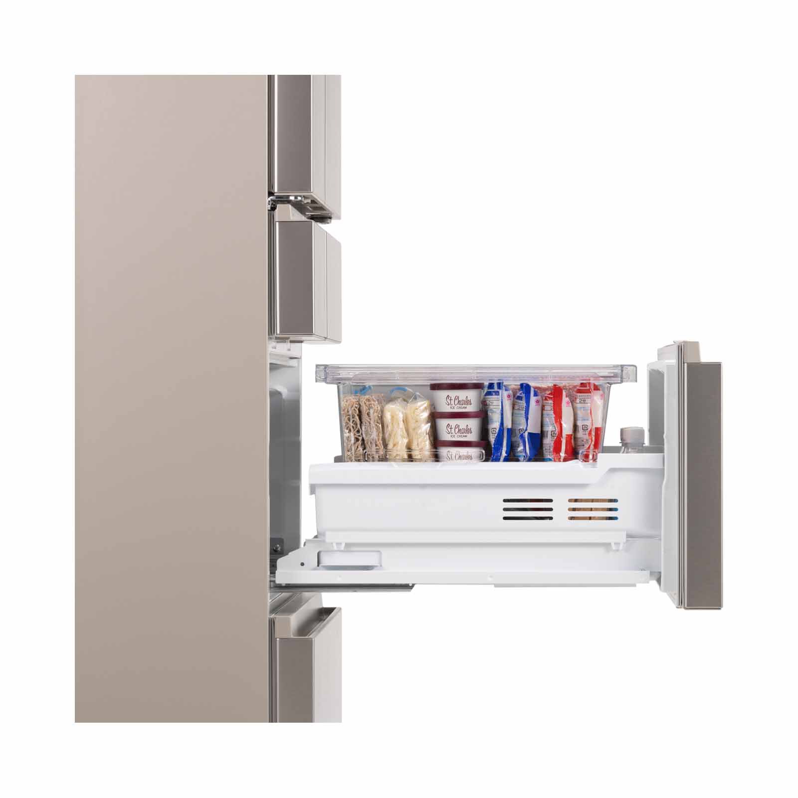 PANASONIC Multi Door Fridge (490l) - Matte Light Beige NR-F502YT-C6-image 3