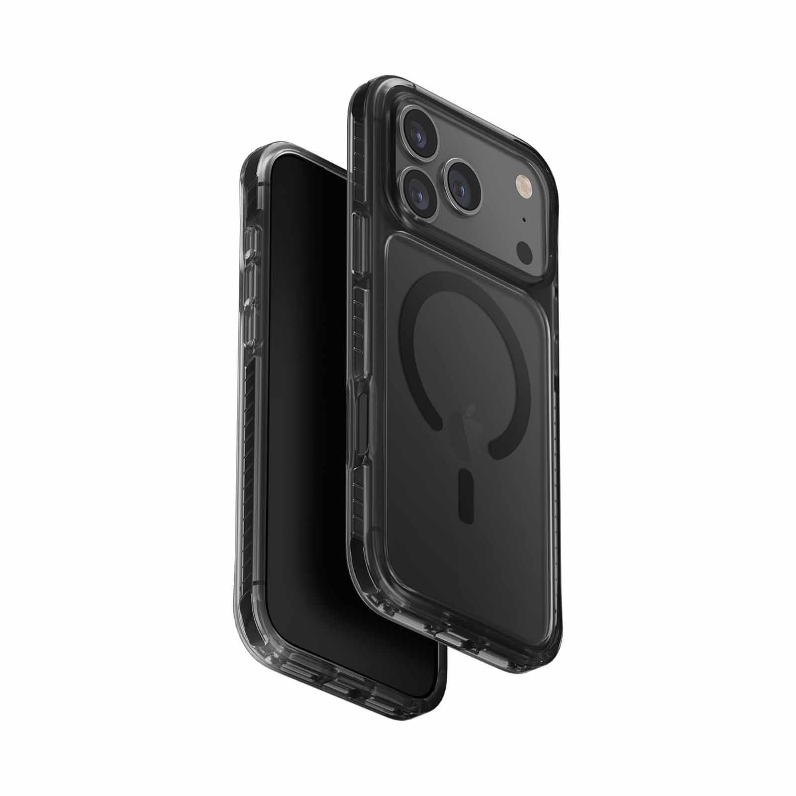 UNIQ Hybrid Iphone 17 Pro Max (2025) 6.9 Magclick Charging Combat - Carbon Black UNIQ-IP6.9P(2025)-COMMCBLK