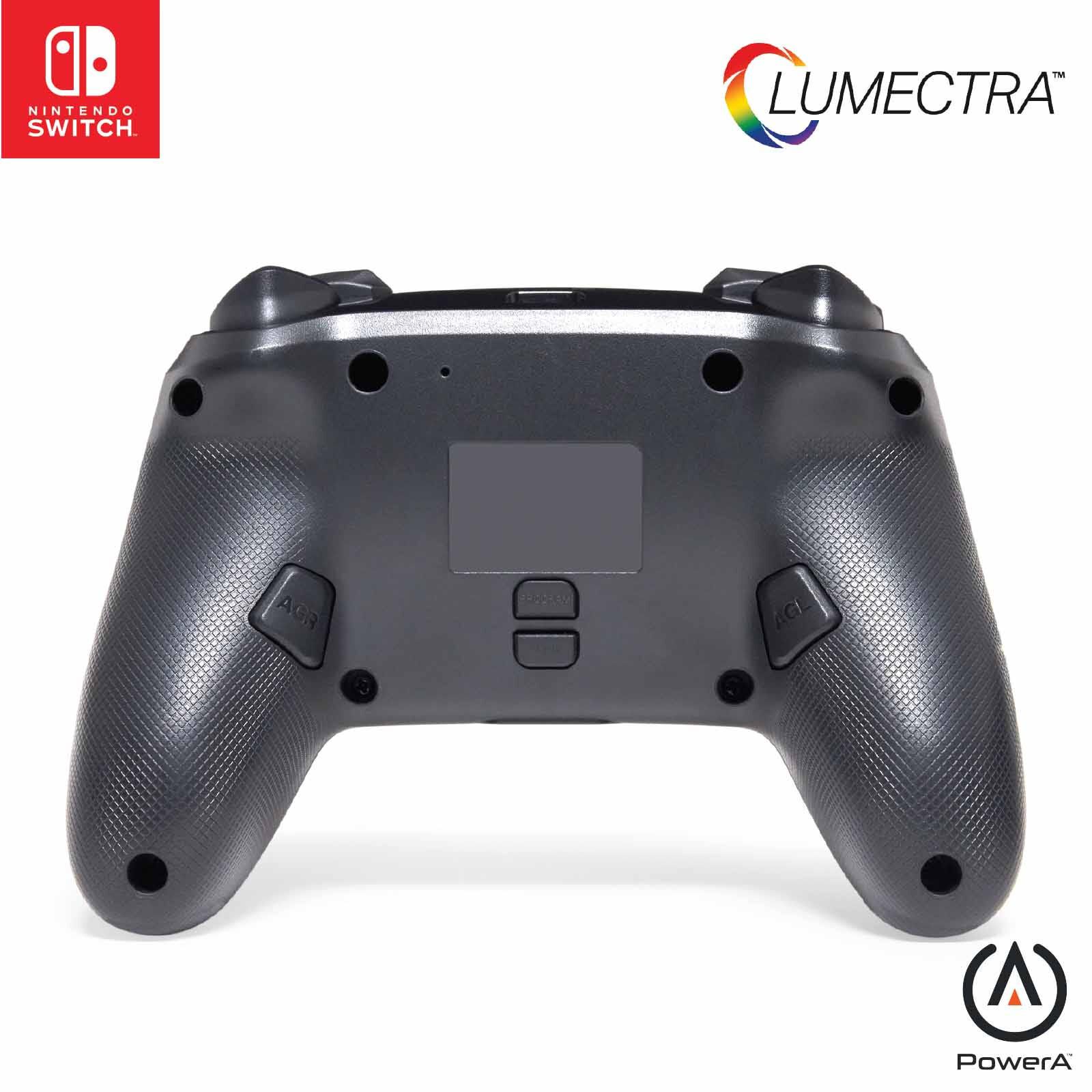 POWERA Enhanced Wireless Controller For Nintendo Switch With Lumectra - Galactic Vortex NSGP0349-01-image 3