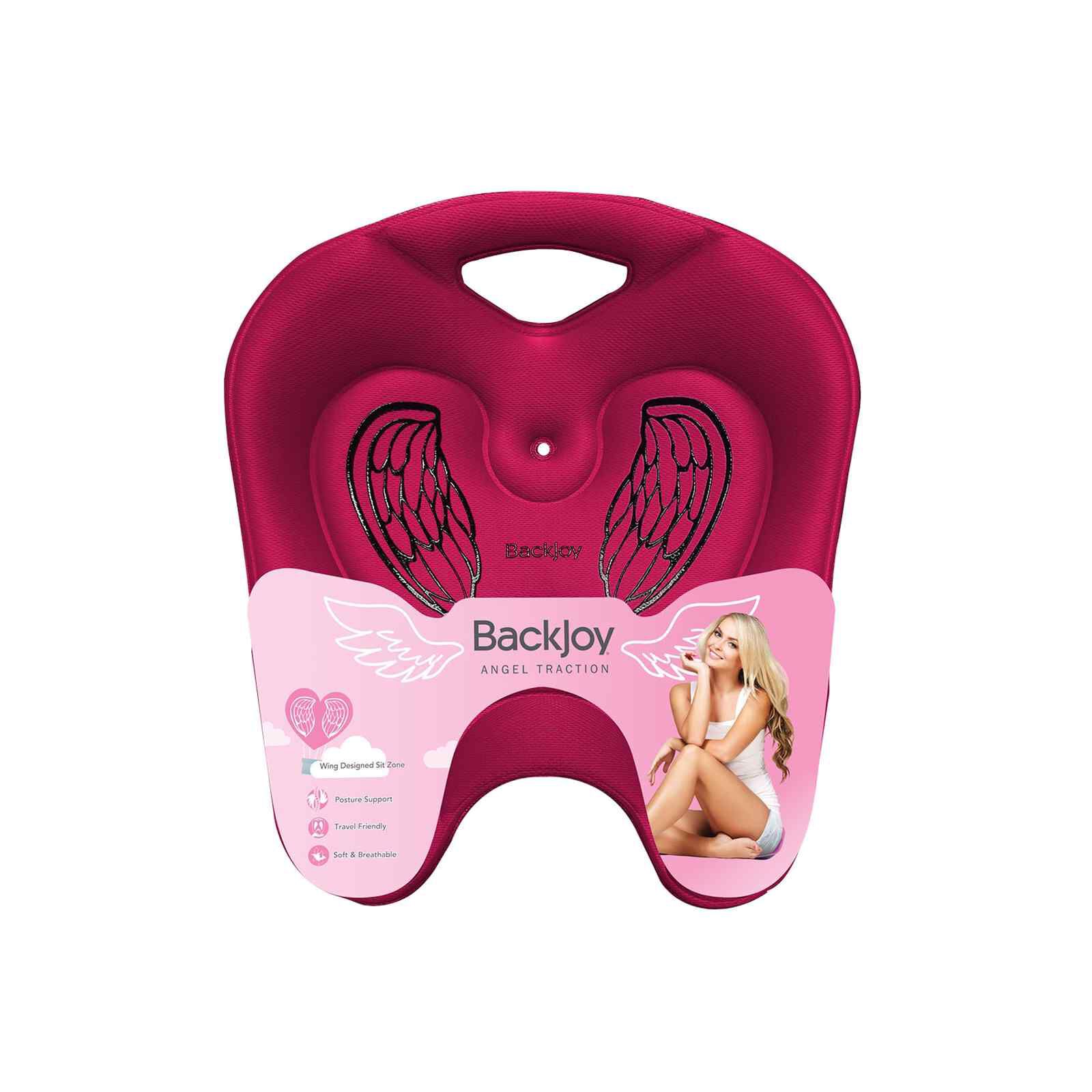 BACKJOY Sitsmart Posture Plus Angel Traction Wine (special Buy) BJSAT004