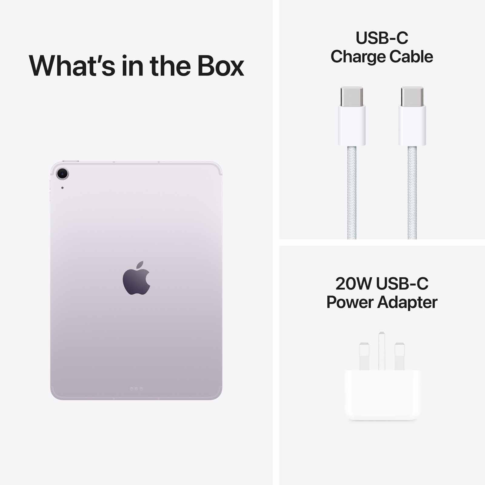 APPLE 11-inch Ipad Air Wi-fi + Cellular 128gb - Purple MCFY4ZP/A-image 6