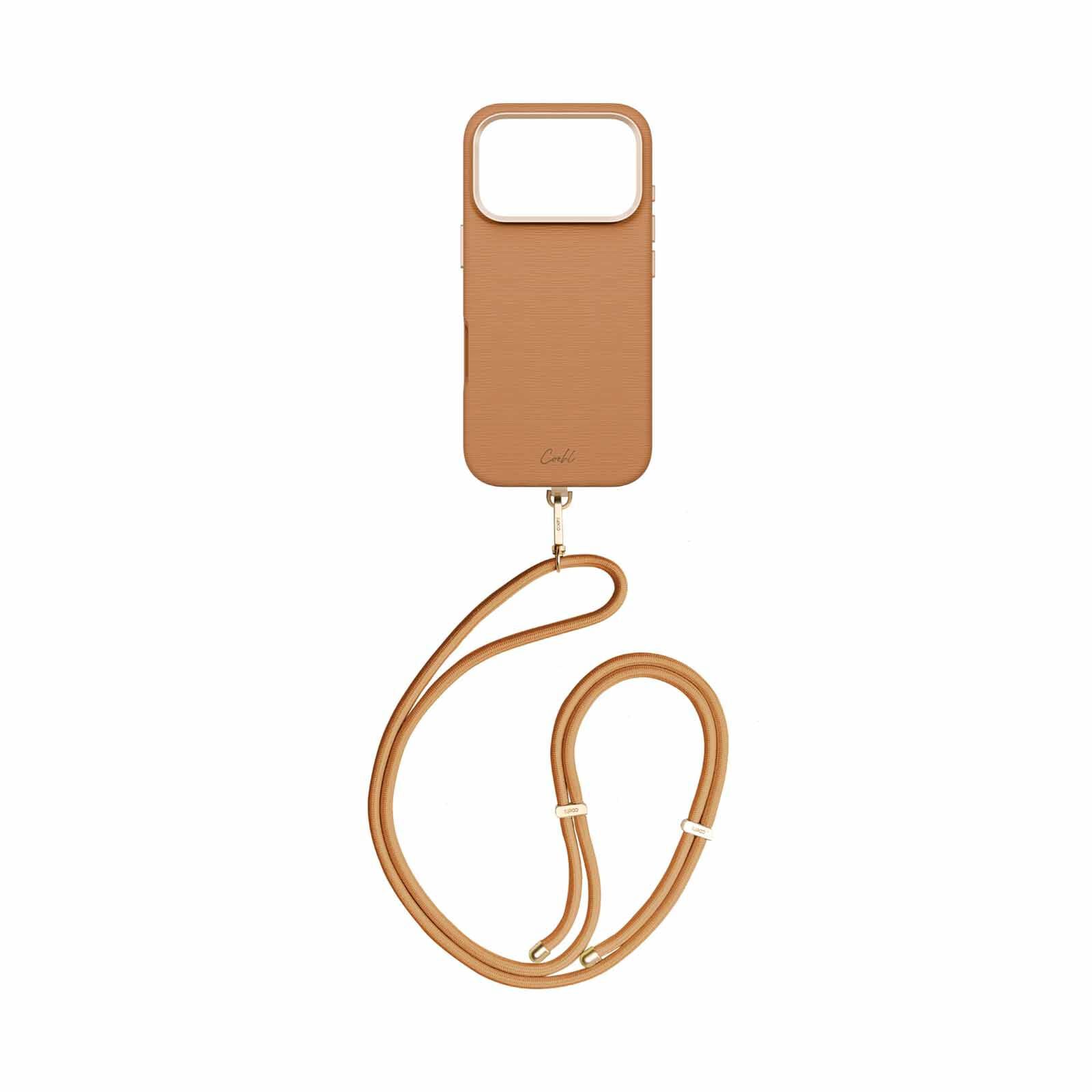 UNIQ Coehl Iphone 17 Pro (2025) 6.3 Magnetic Charging Mirelle - Pecan Brown UNIQ-IP6.3P(2025)-MIRMPBWN-image 1