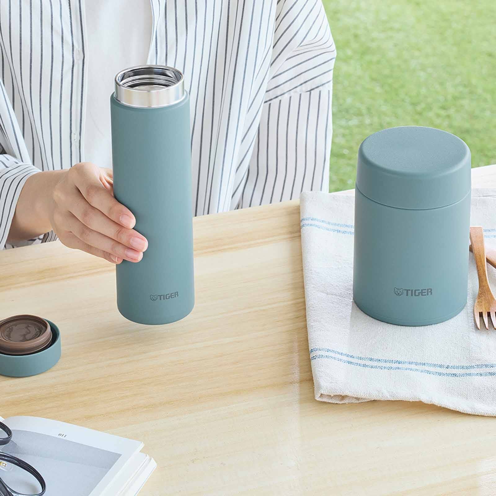TIGER 0.35lt Stainless Steel Bottle - Cloud Blue MMZ--C035 (AL)-image 5