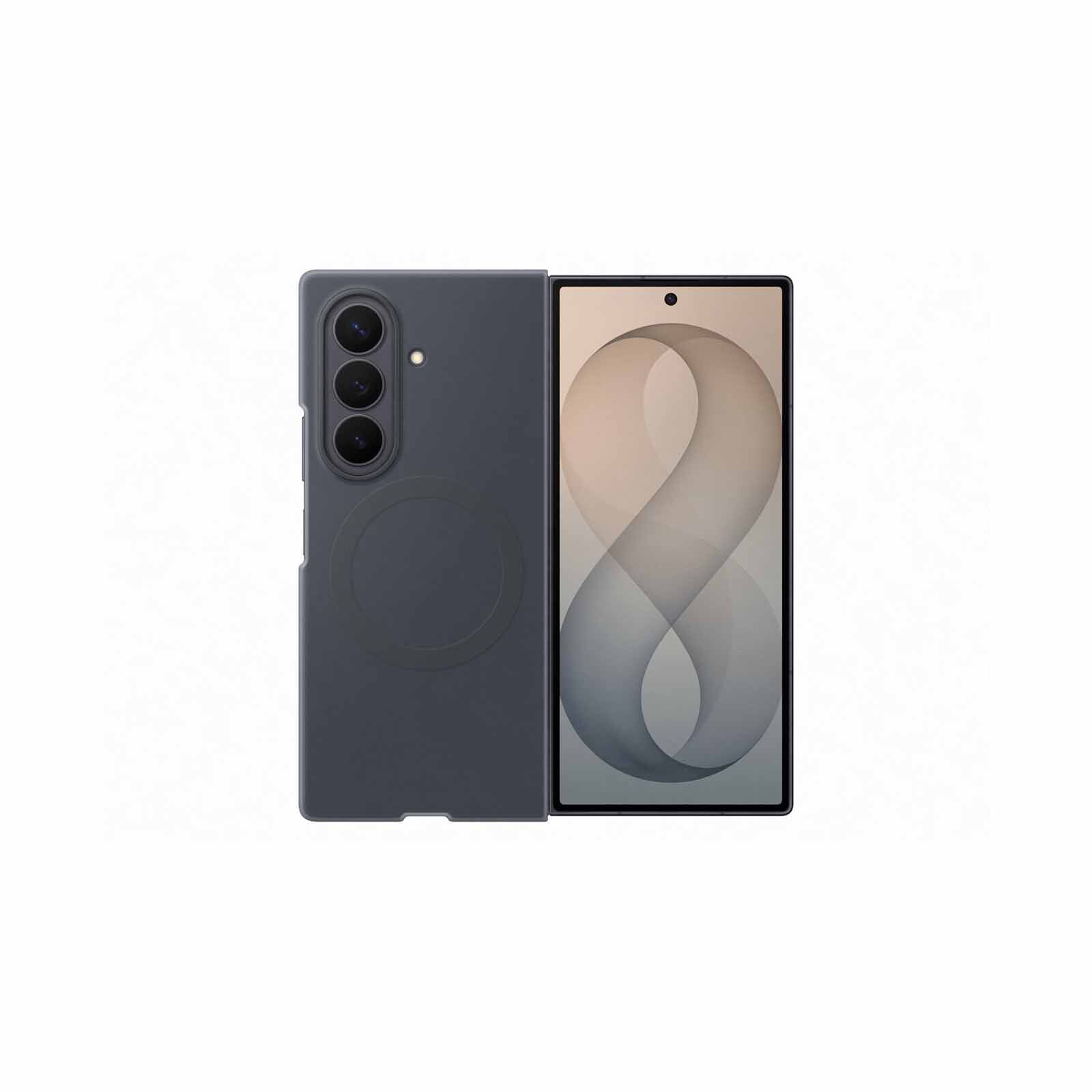 SAMSUNG Galaxy Z Fold8 Ultra Silicone Magnet Case Graphite EF-EF976CBEGWW-image 1