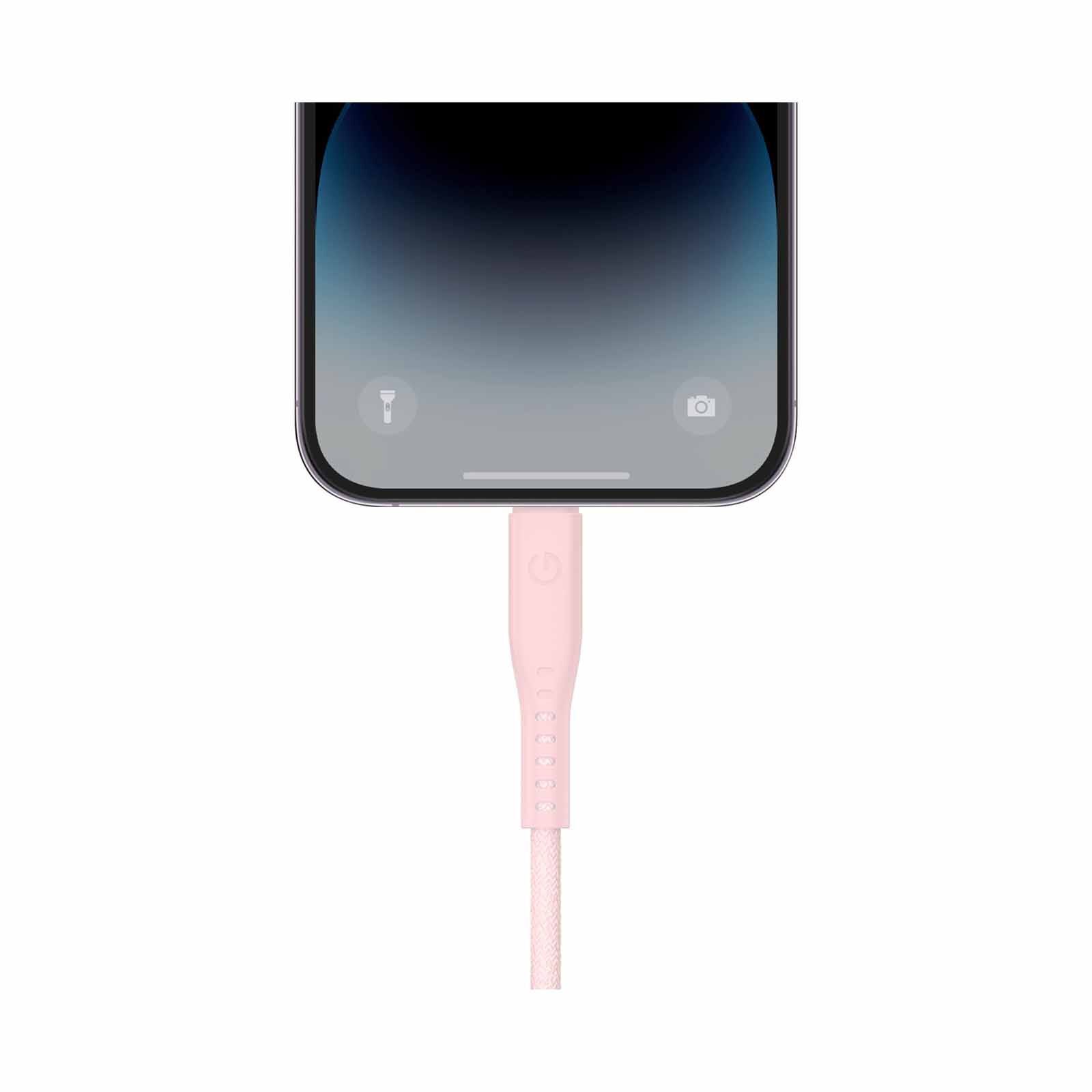 ENERGEA Flow C-l Mfi Cable 480mbps With Mct 1.5m - Pink CBL-FLCL-PNK150M-image 4