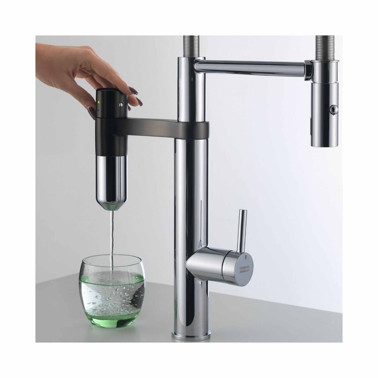 FRANKE Franke Tap Vital Capsule Filter Tap Semi-pro Chrome & Gun Metal Vital 219 - Exclude Installation VITAL 219-image 4