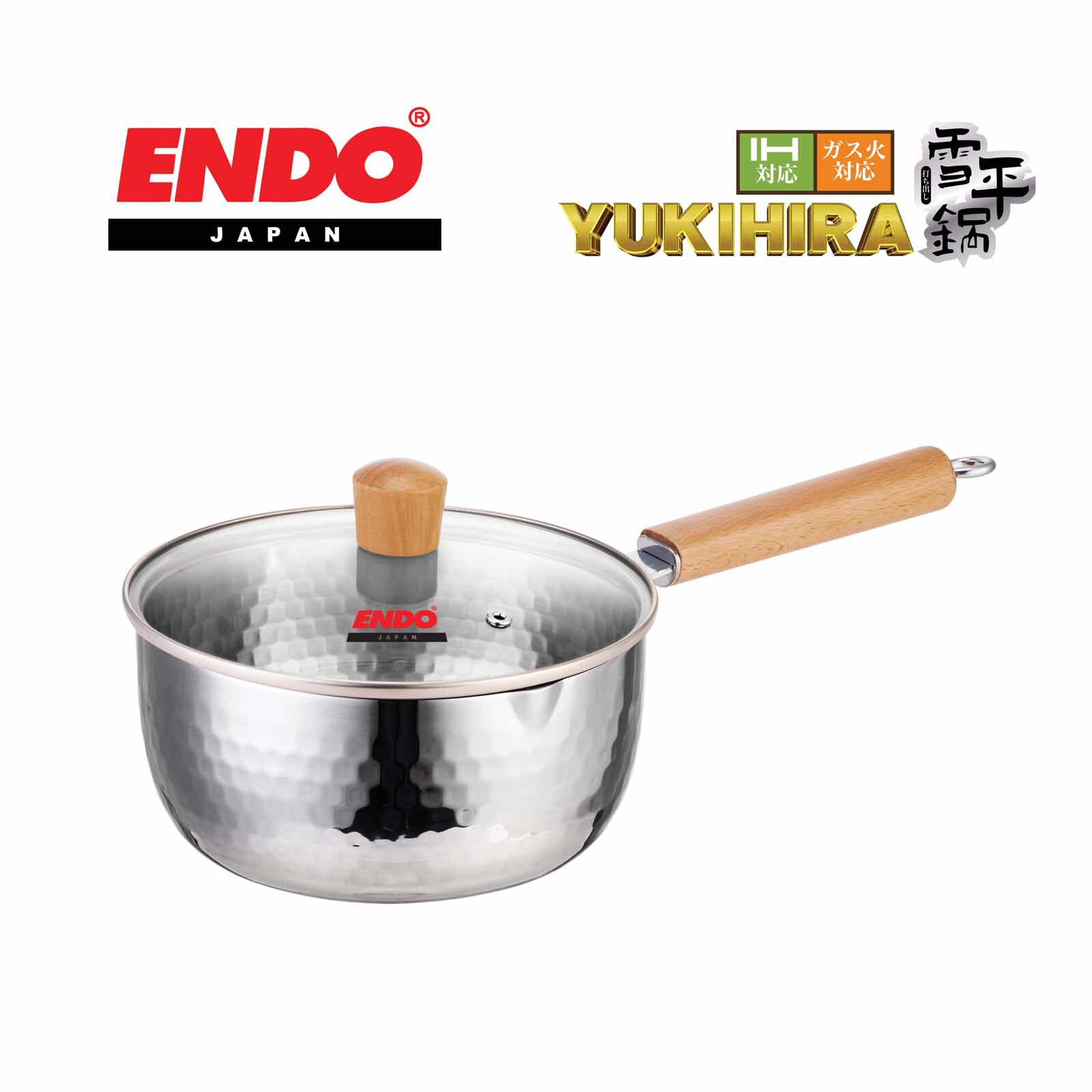 ENDO Yukihira 18cm Saucepan E-SY18-image null