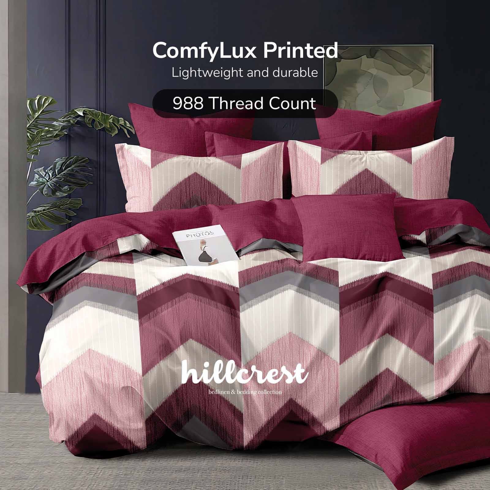 HILLCREST Hillcrest I Comfylux Printed 988tc I Luxe Layer King Fitted Sheet ( Oe ) 7470 - A I K I FS I LUXELAYER-image 1