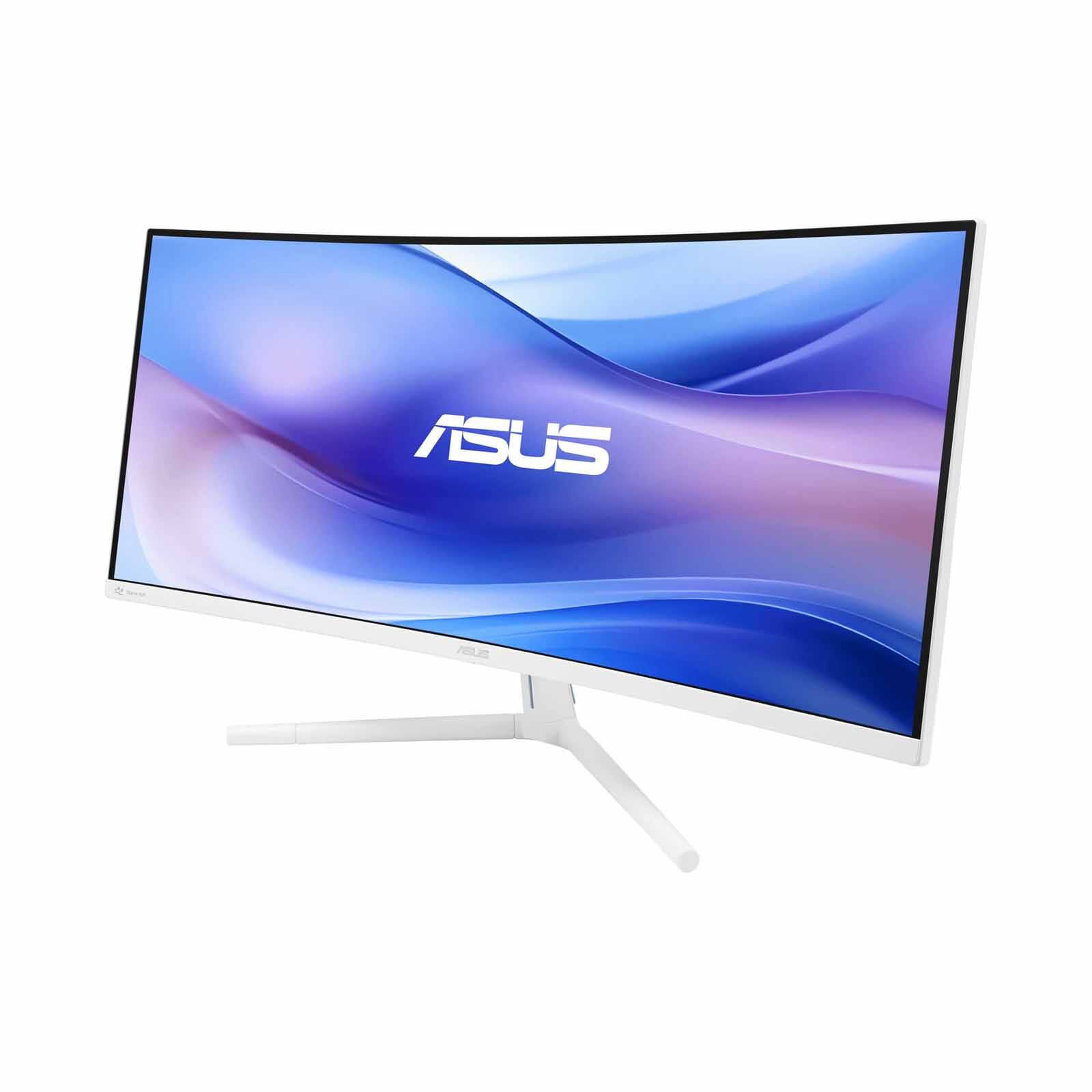 ASUS 34in Eyecare Uwqhd 100hz Gaming Monitor White VU34WCIP-W-image 11