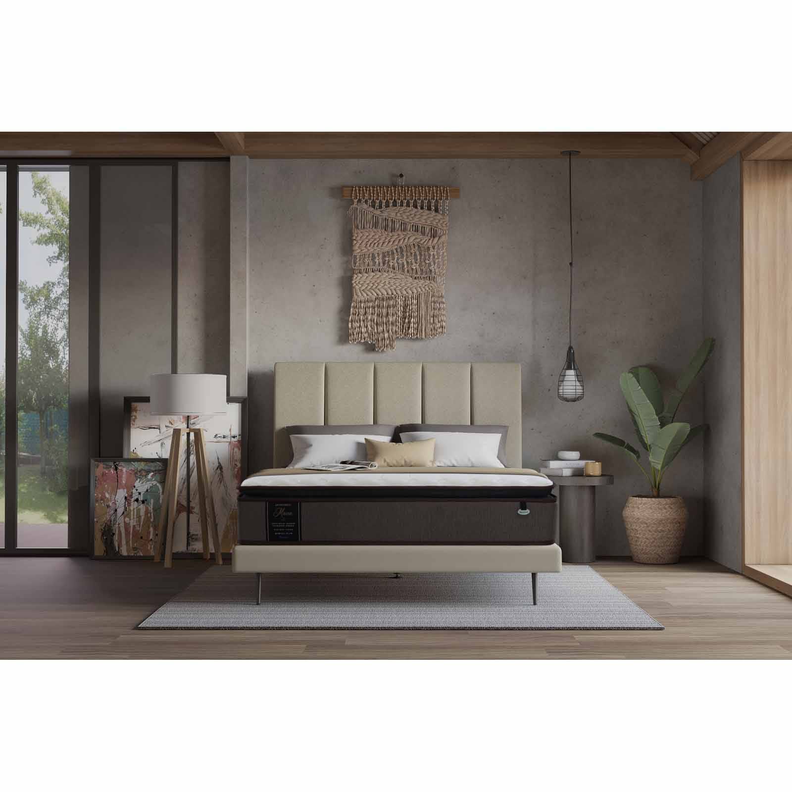 MAXCOIL Queen Size Mattress MOCCA