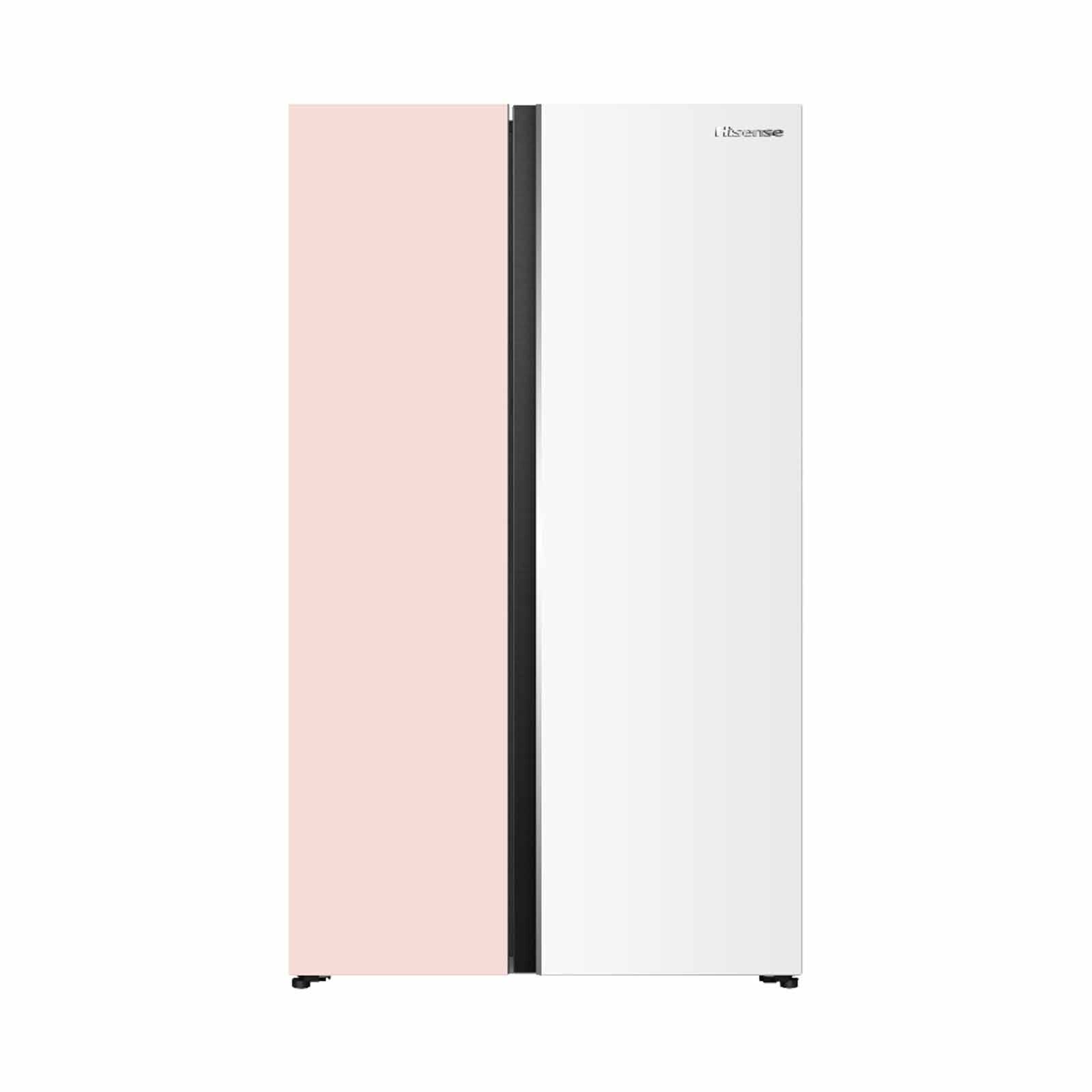 HISENSE Side By Side Door Fridge (550l) RS558P3GXD-image 1