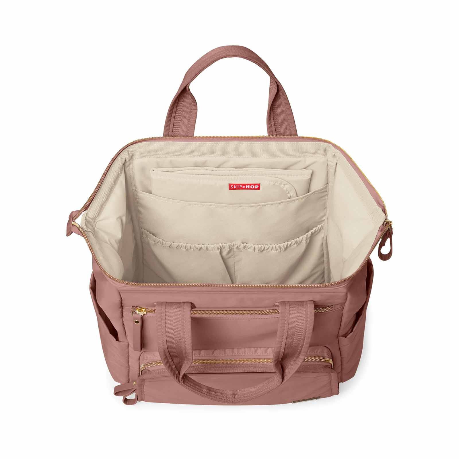 SKIP HOP Main Frame Wide Open Backpack - Dusty Rose SH9I345110-image 5