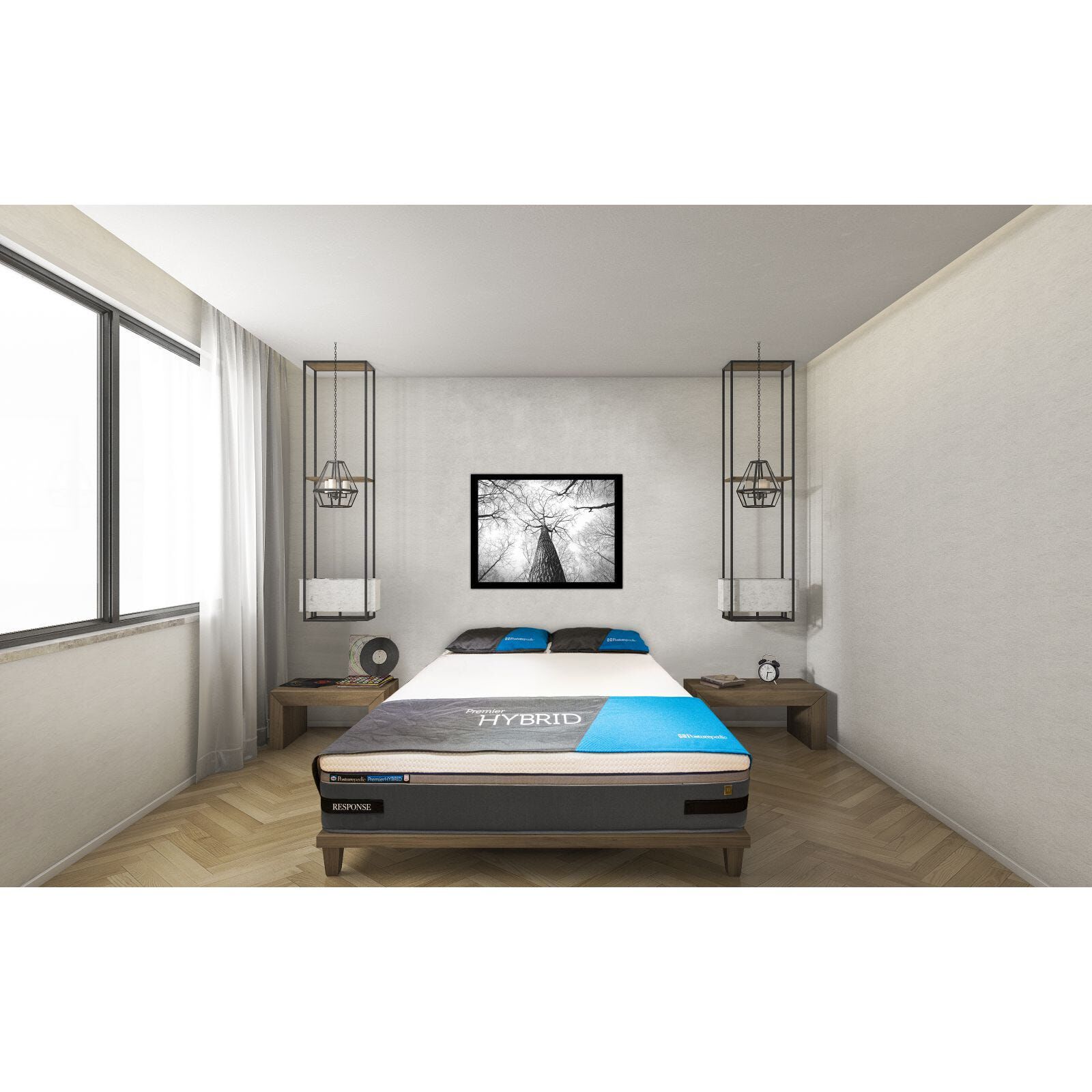SEALY King Size Mattress PREMIER HYBRID RESPONSE-image null