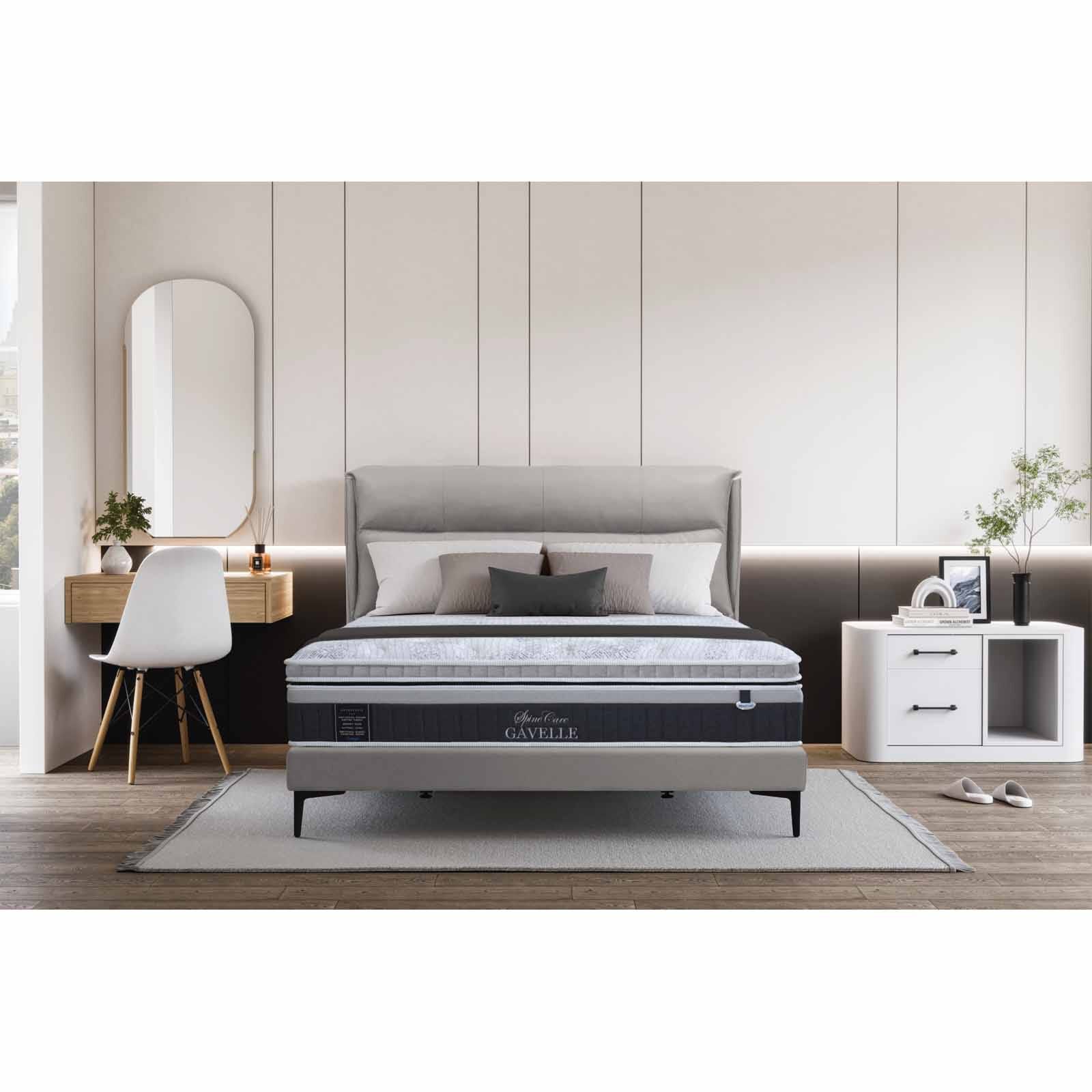 MAXCOIL Single Size Mattress + Bedframe SPINECARE GAVELLE-image 4
