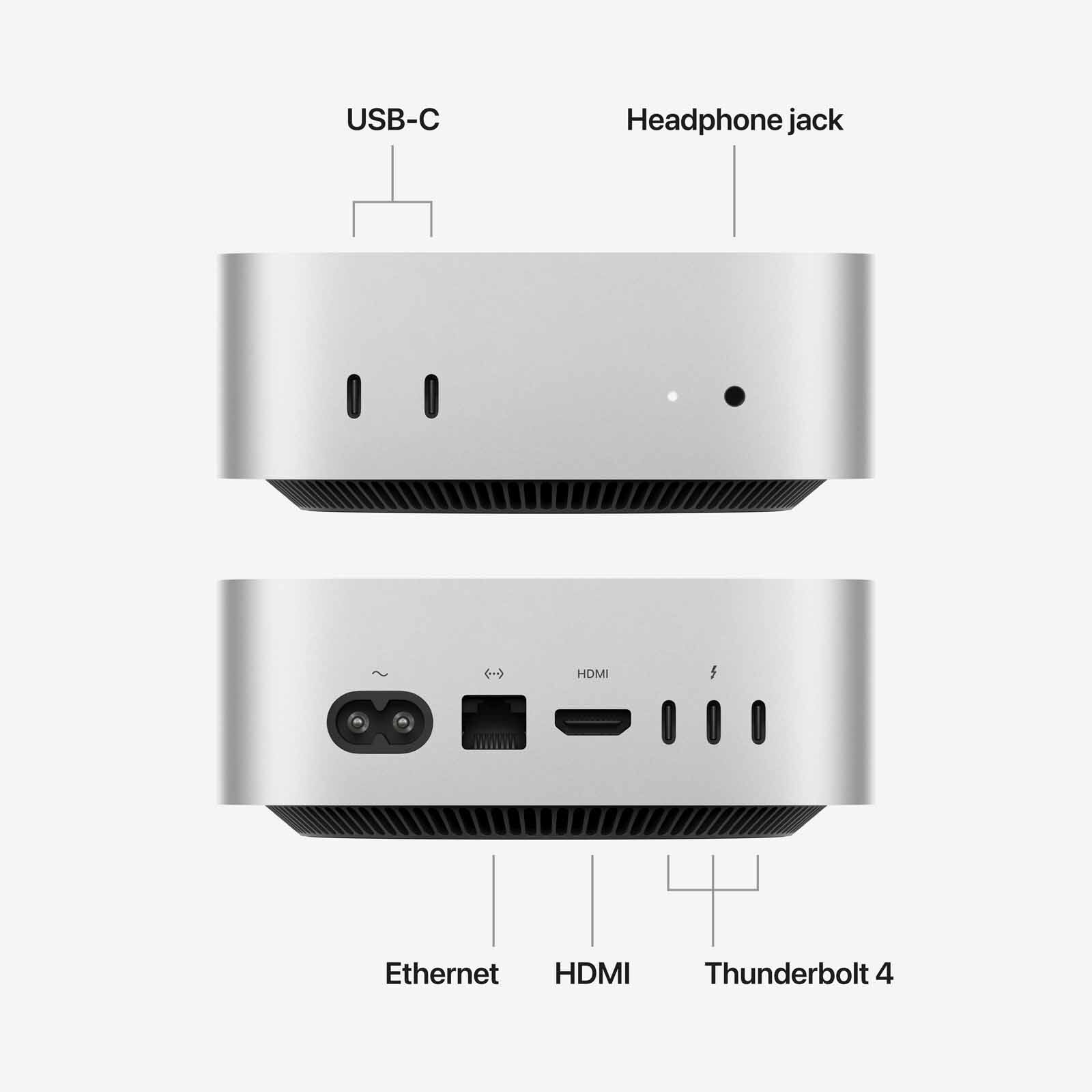 APPLE Mac Mini: Apple M6 Chip With 12-core Cpu And 12-core Gpu, 24gb, 512gb Ssd MHQM4ZP/A-image 2