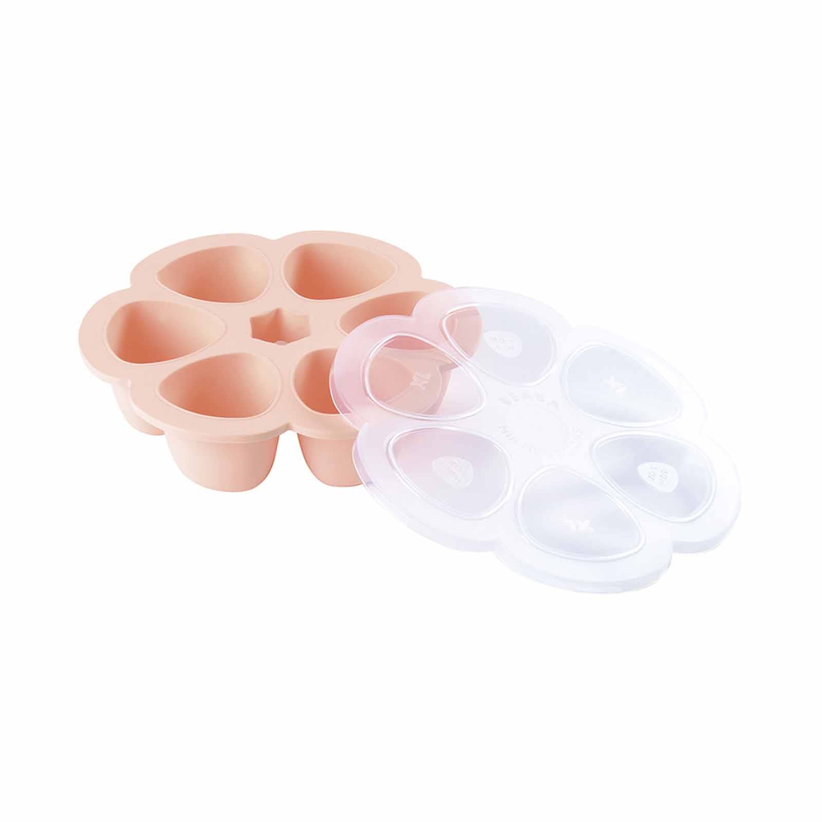 BEABA Silicone Freezer Tray 6 X 150ml - Pink (online) MULTIPORTIONS-image 3