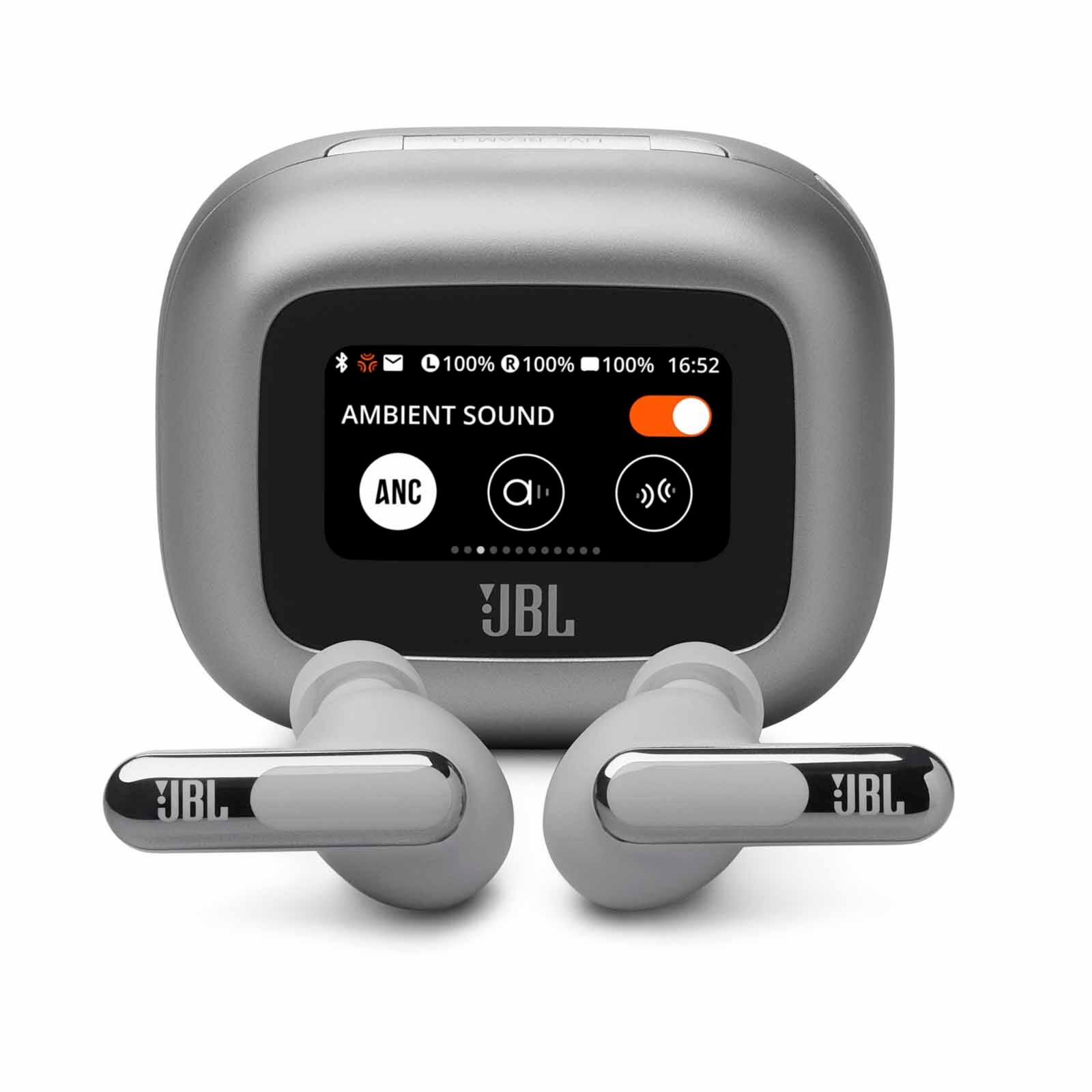 JBL True Wireless Earbuds LIVE BEAM 3 SILVER