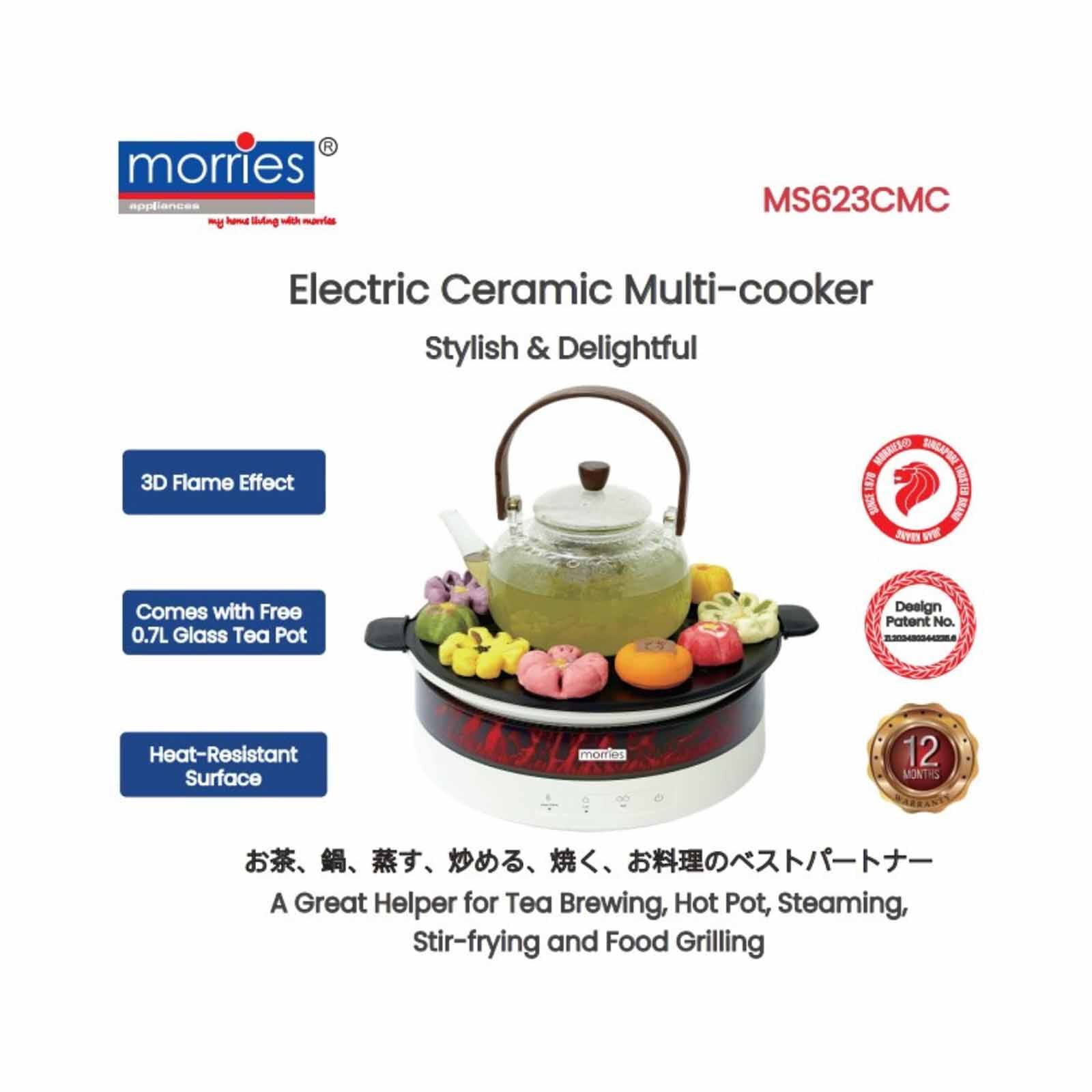 MORRIES Ceramic Multi-cooker MS-623CMC-image 7