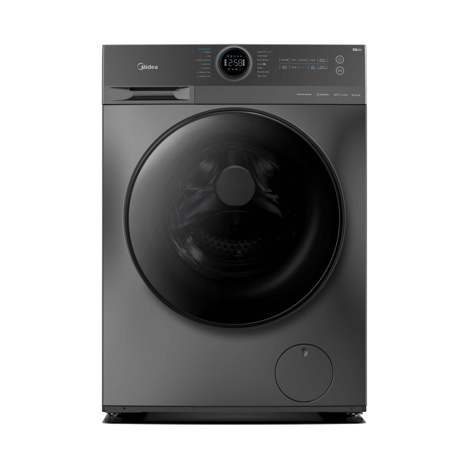 MIDEA Front Load Washer And Dryer (8.5kg/6kg) MF200D85B