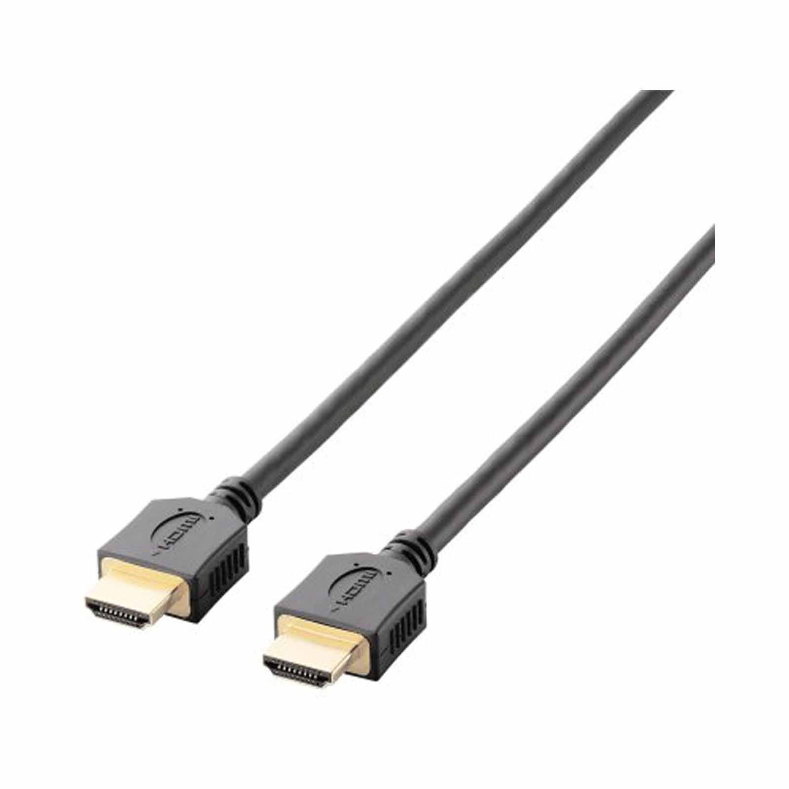 ELECOM 2m High Speed Hdmi Cable 10.2 Gbps DH-HD14ER20BK