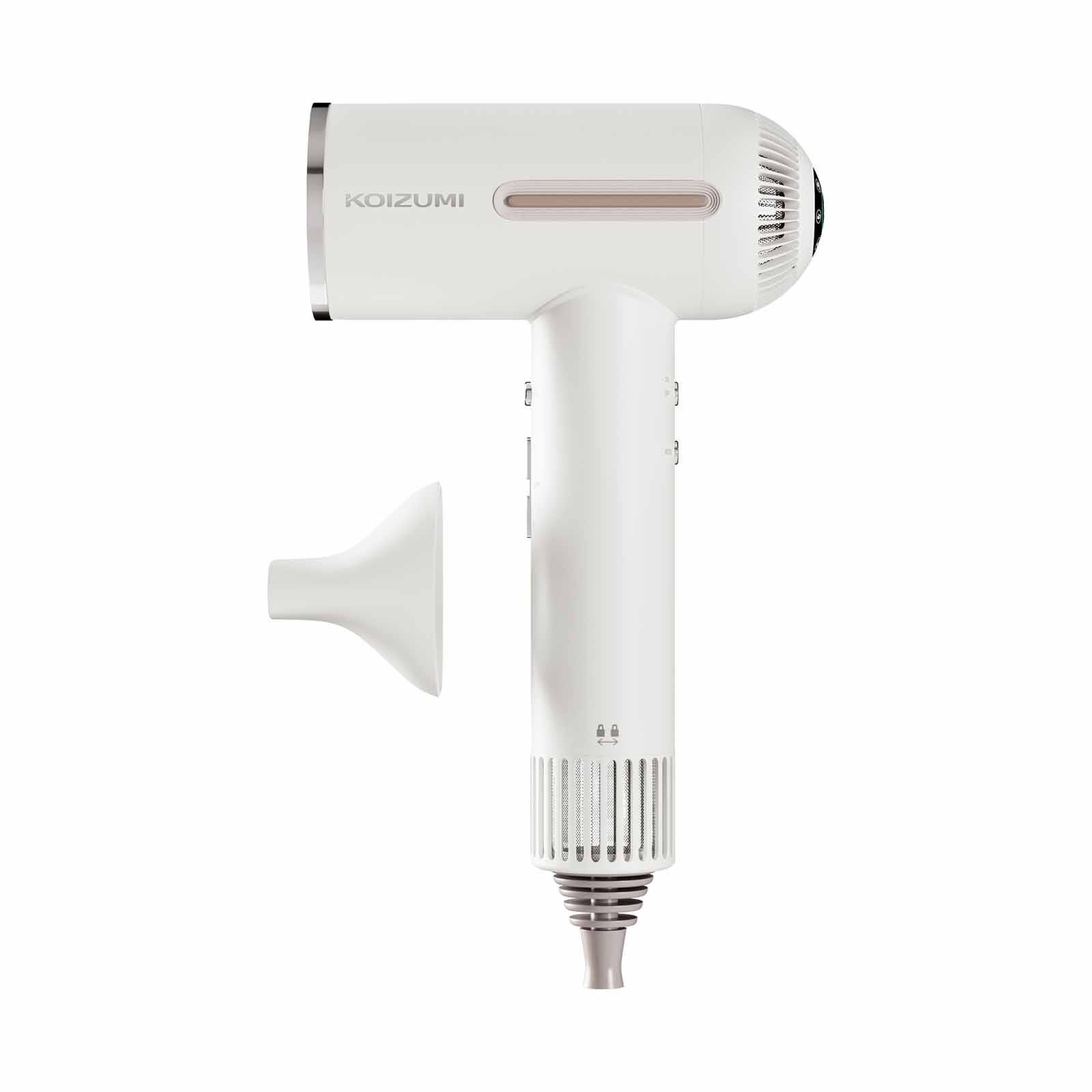 KOIZUMI Plasma Ion Bldc Hair Dryer (1600w) - White KHD-G800/WD-image 1