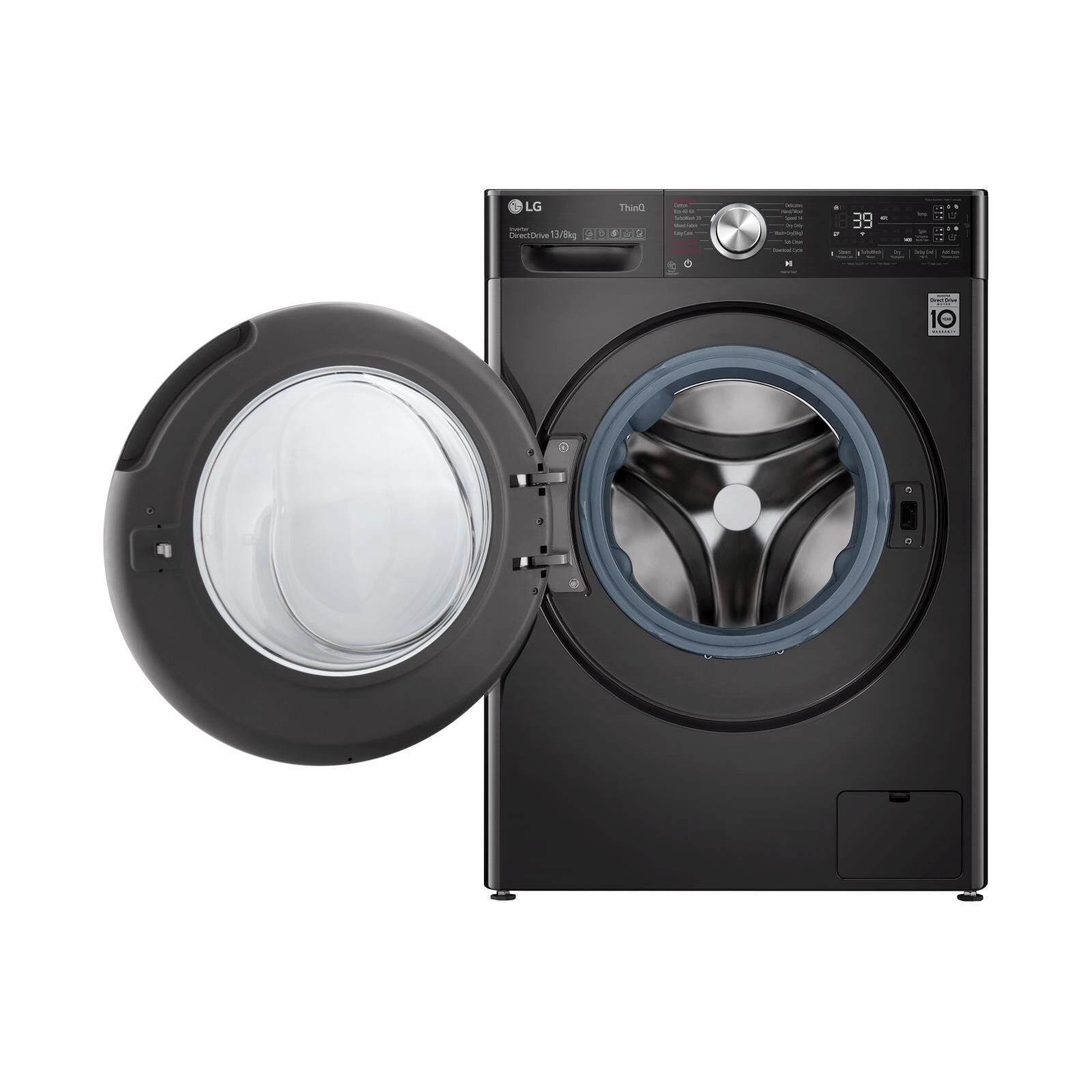 LG Front Load Washer And Dryer (13kg/8kg) FV1413H2BA-image 2