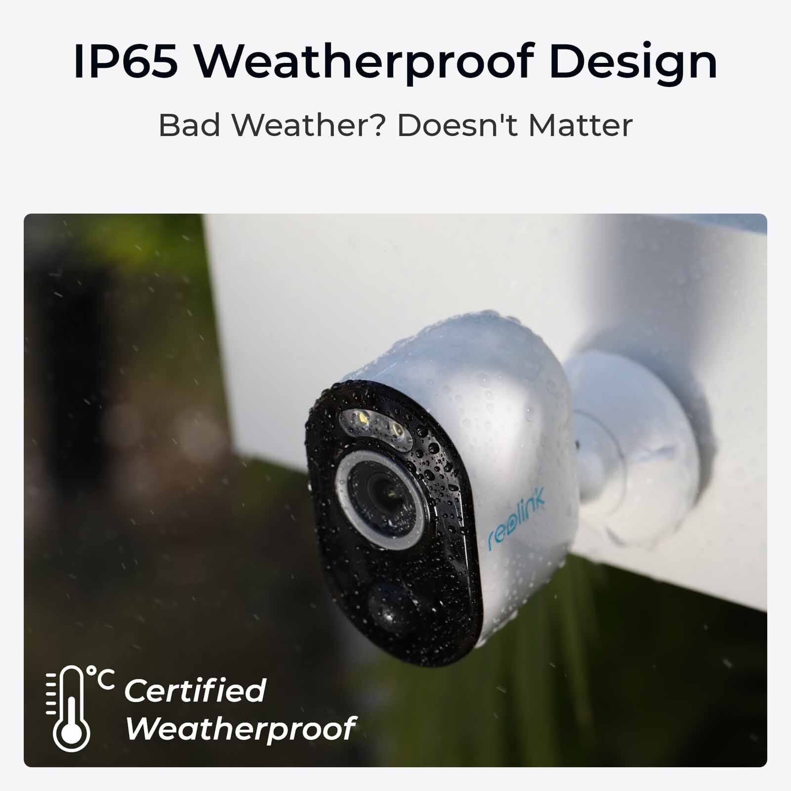 REOLINK Reolink Argus 3 Pro Indoor Outdoor Wireless 4k Security Camera, Rechargeable Battery-powered, 5mp BWC2K02-image 8